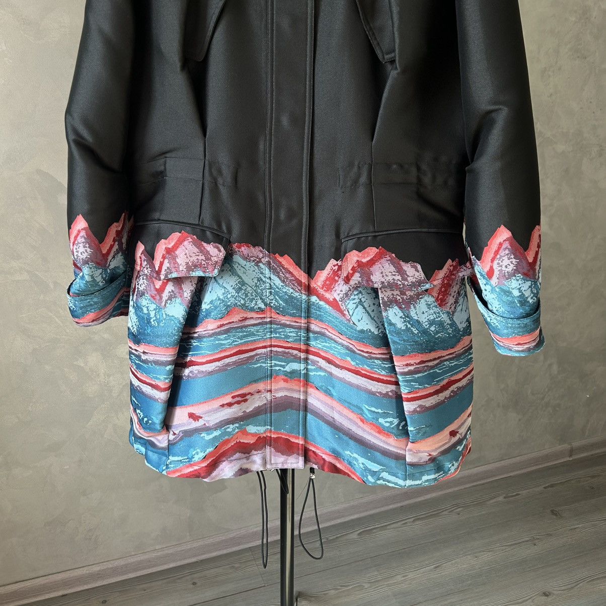 Alexander Wang Alexander Wang Mountain Satin Jacquard Hooded Jacket Parka Size M / US 6-8 / IT 42-44 - 3 Thumbnail
