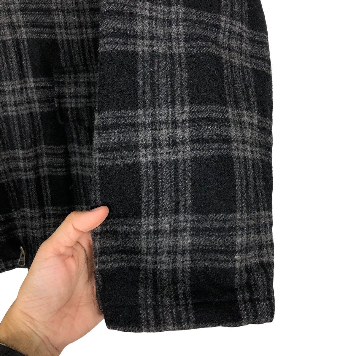 Japanese Brand 🔥Vintage Wool Chore Jacket Be-Hot Japan Tartan Design Size US L / EU 52-54 / 3 - 15 Thumbnail