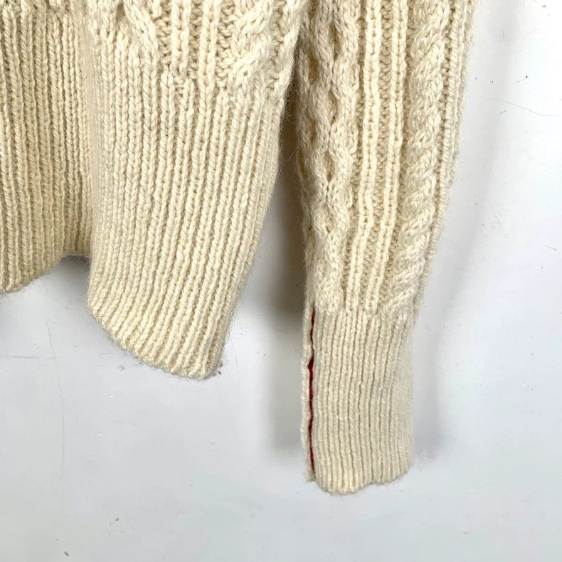 Thom Browne Thom Browne Color-blocked classic four-bar wool round-neck Size US L / EU 52-54 / 3 - 5 Thumbnail