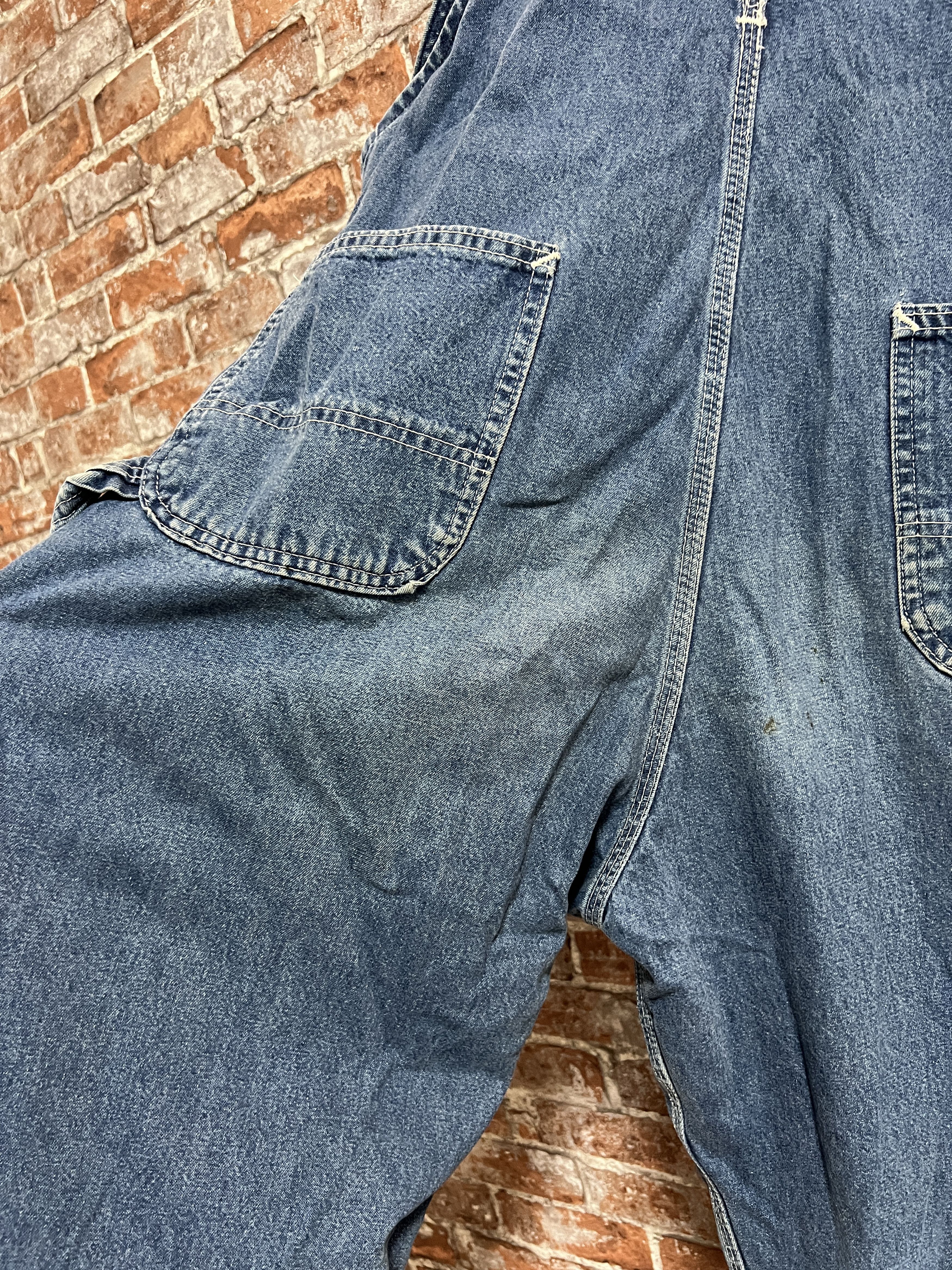 Carhartt Carhartt 90s Vintage Denim Overalls Size US 36 / EU 52 - 19 Thumbnail