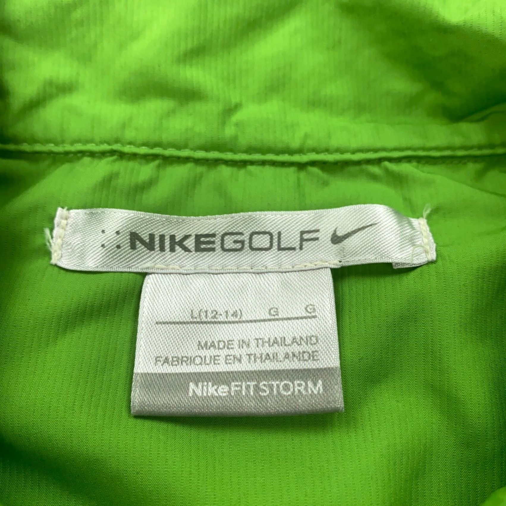 Nike Nike Golf Womens Windbreaker Jacket L Green Storm World Championship Fit Size L / US 10 / IT 46 - 4 Thumbnail