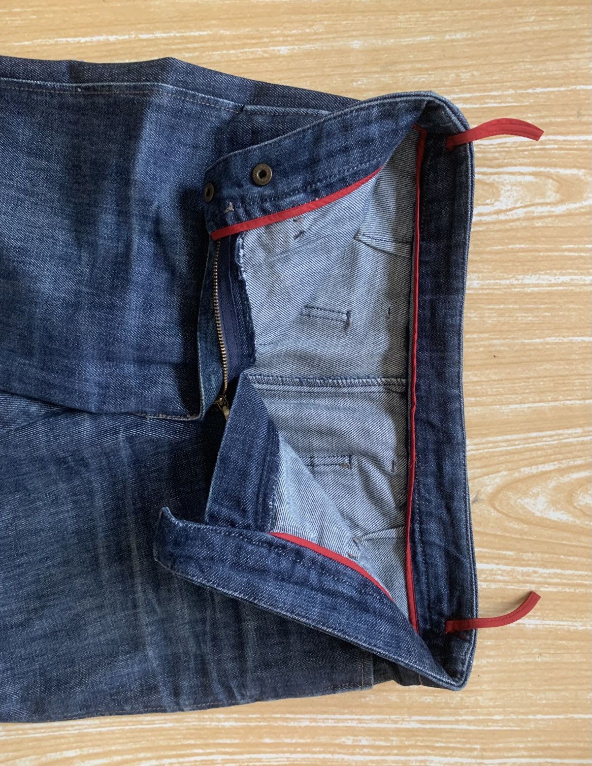 Prada Prada Snap Buttons Blue Jeans (RN 98339-CA 34767) Size 27" / US 4 / IT 40 - 16 Thumbnail