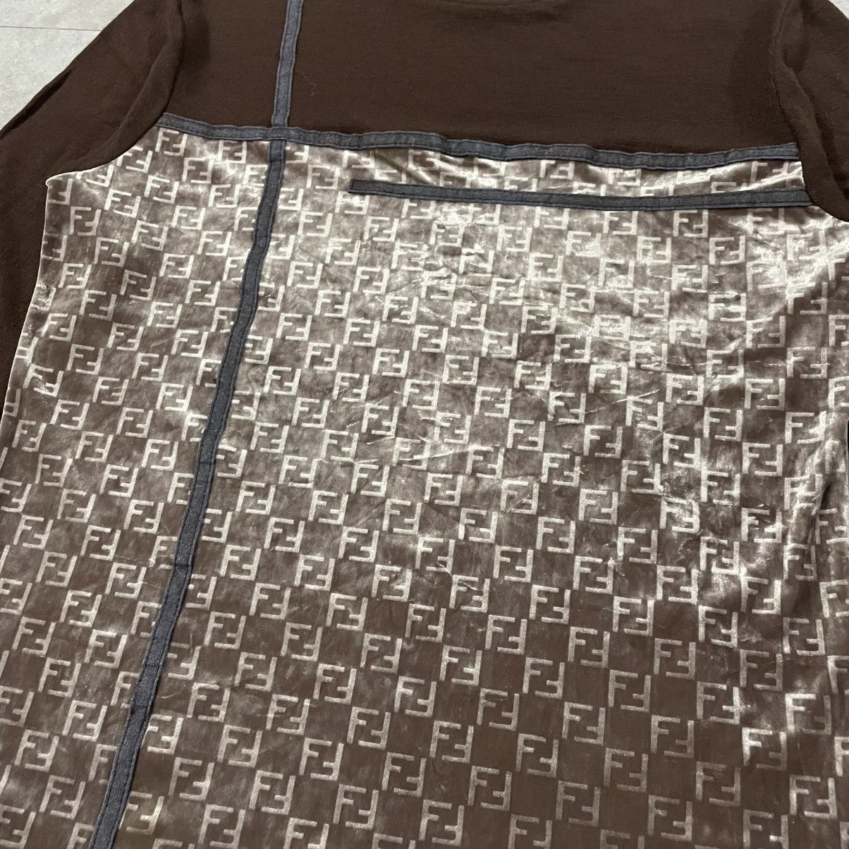 Fendi Vintage Fendi Monogram Long Sleeve Size US M / EU 48-50 / 2 - 3 Thumbnail
