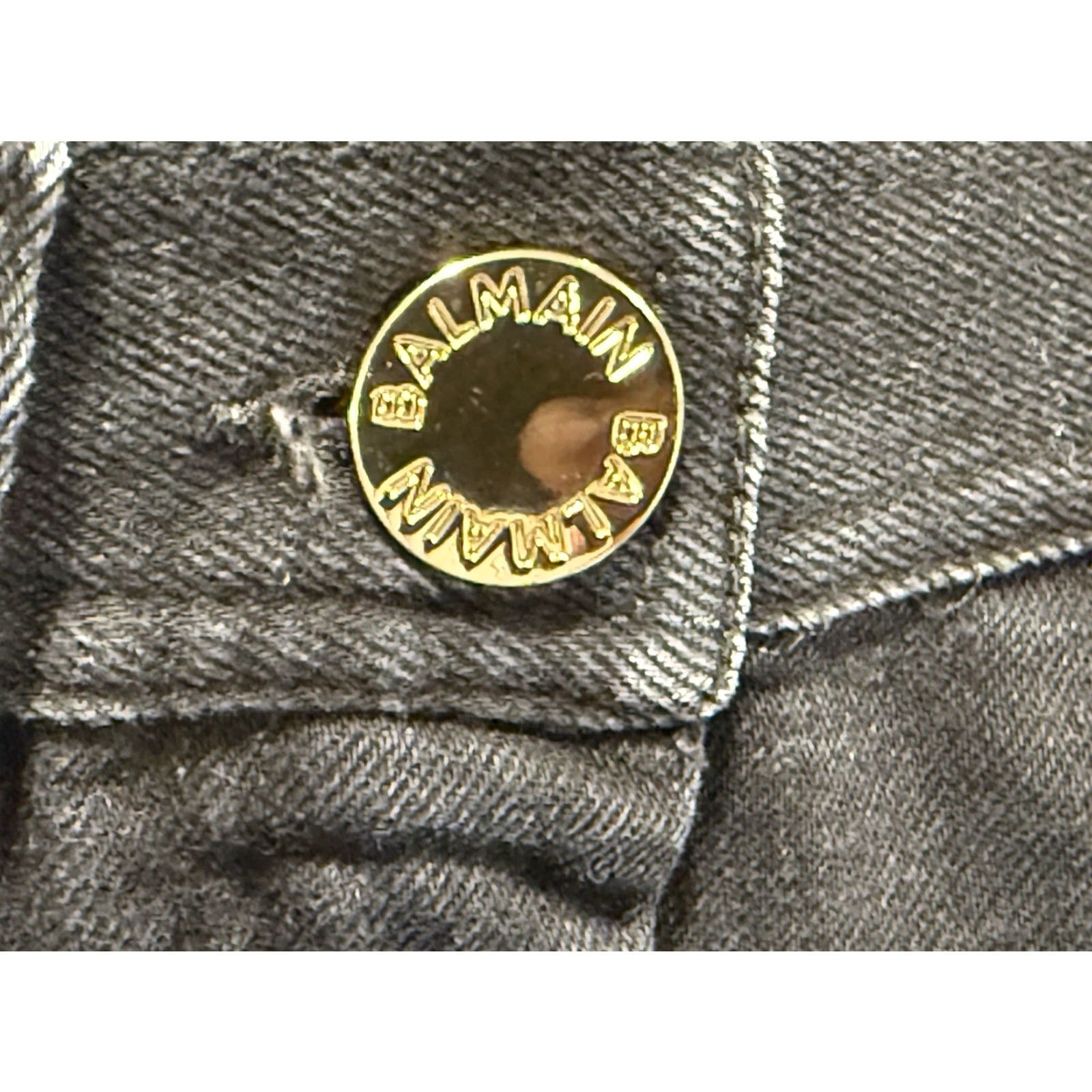 Balmain VINTAGE Balmain Paris Men Jeans Skinny Denim Black Size 27x29.5 Size US 27 - 2 Thumbnail