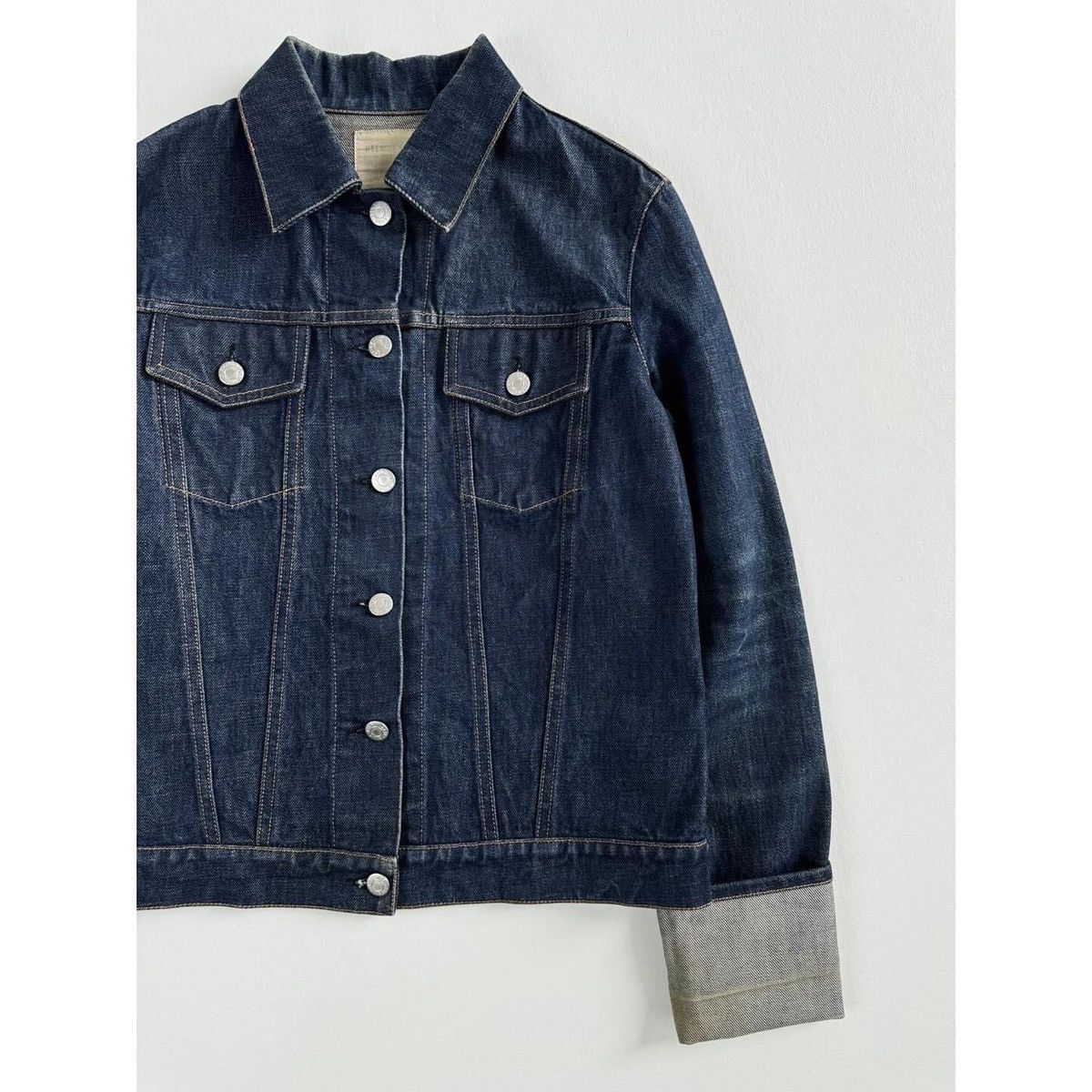 image of Archival Clothing x Helmut Lang Jacket Aw98-99 in Denim, Men's (Size Small)