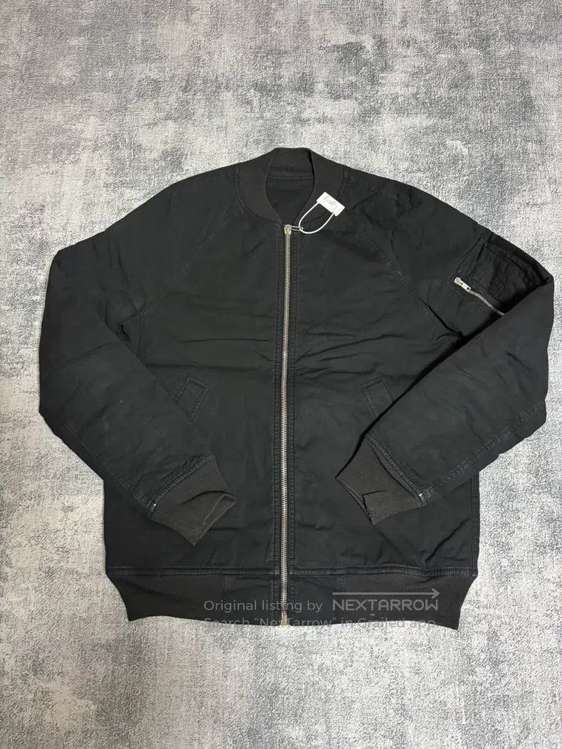 Rick Owens Rick Owens Black bomber jacket Size US M / EU 48-50 / 2 - 1 Thumbnail