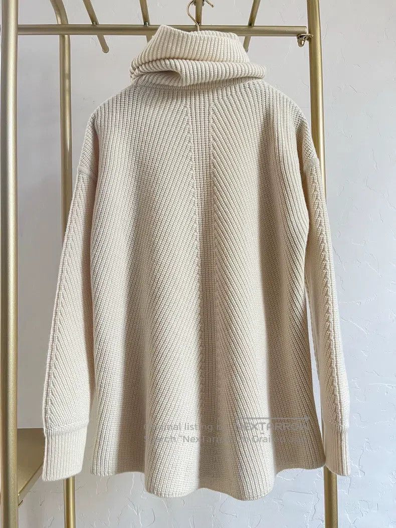 Hermes Hermes White Knitted Top Size XXS / US 00 / IT 34 - 3 Thumbnail