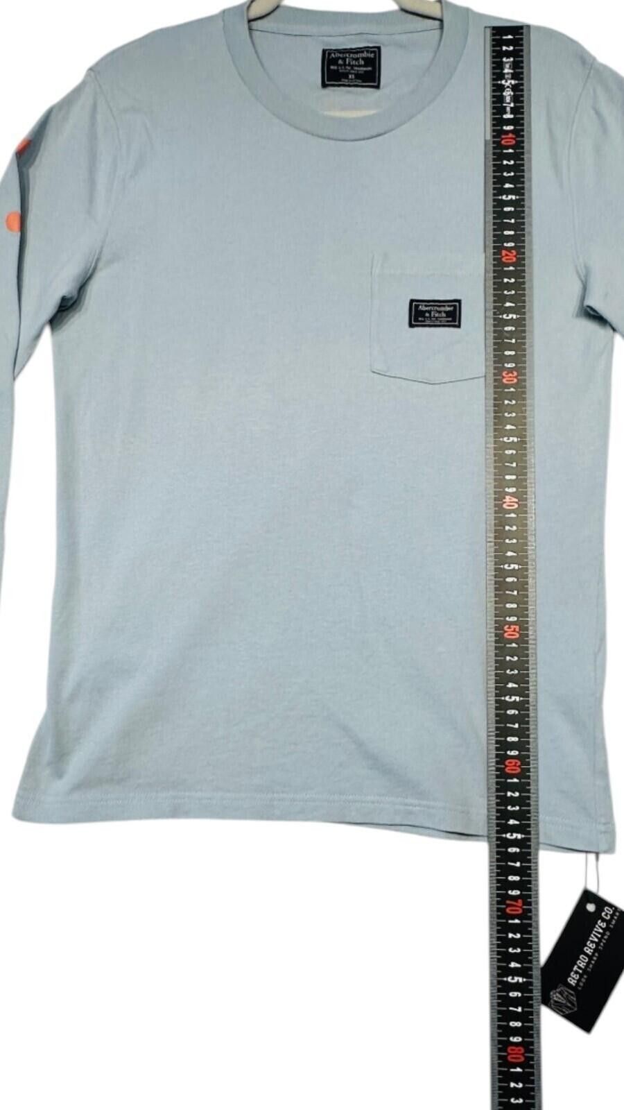Abercrombie & Fitch Abercombie & Fitch Men's UK Size XS Long Sleeve Embroidered Size US XS / EU 42 / 0 - 10 Thumbnail