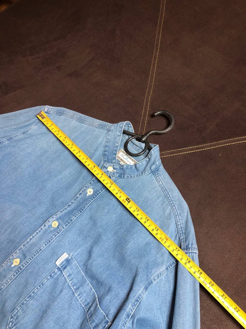 Burberry shirt denim Thomas Burberry vintage Y2K Streetwear Size US M / EU 48-50 / 2 - 9 Thumbnail