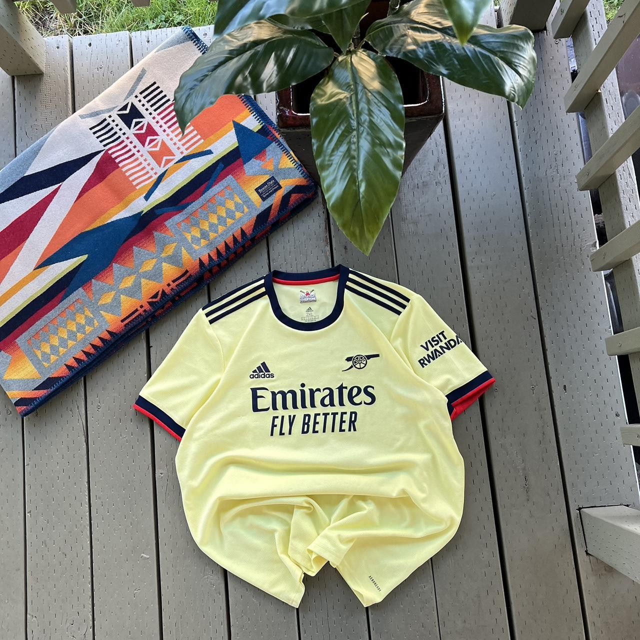 Adidas Adidas Arsenal Jersey Soccer Jersey Vintage Size US XXL / EU 58 / 5 - 1 Thumbnail