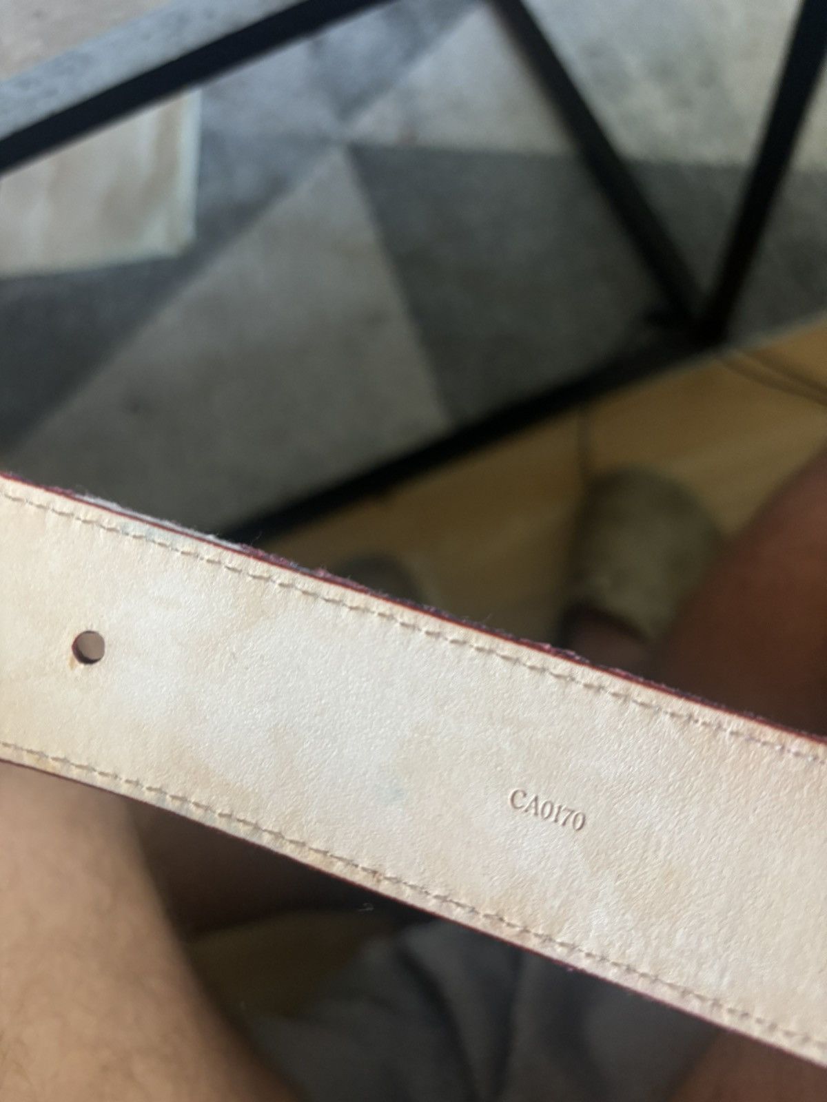 Louis Vuitton Lv monogram belt from 2010 Size ONE SIZE - 6 Thumbnail