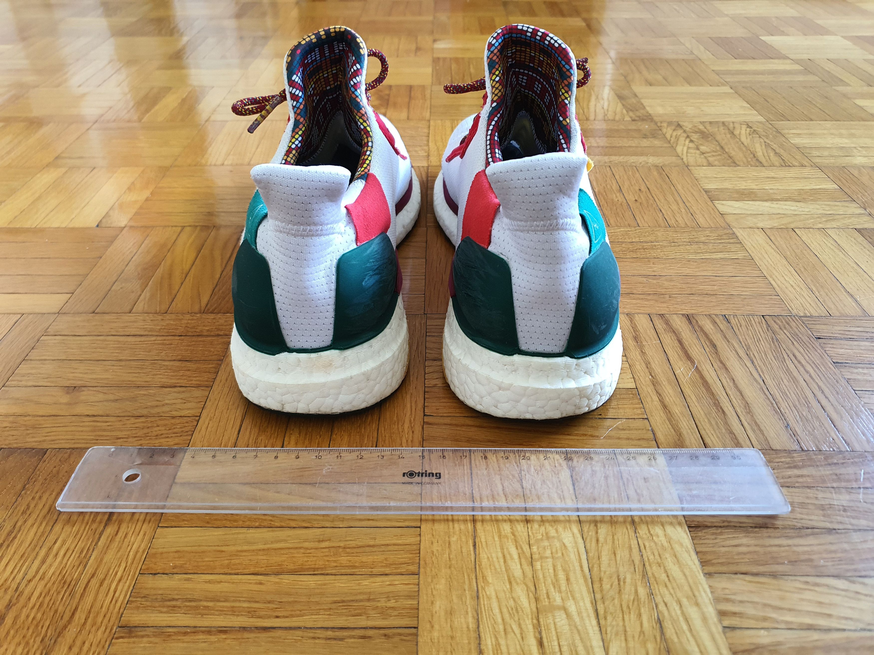Adidas × Pharrell SOLAR GU GLIDE BOOST (White, BB8044) - US 14, EU 49.3, 32 cm Size US 14 / EU 47 - 6 Thumbnail