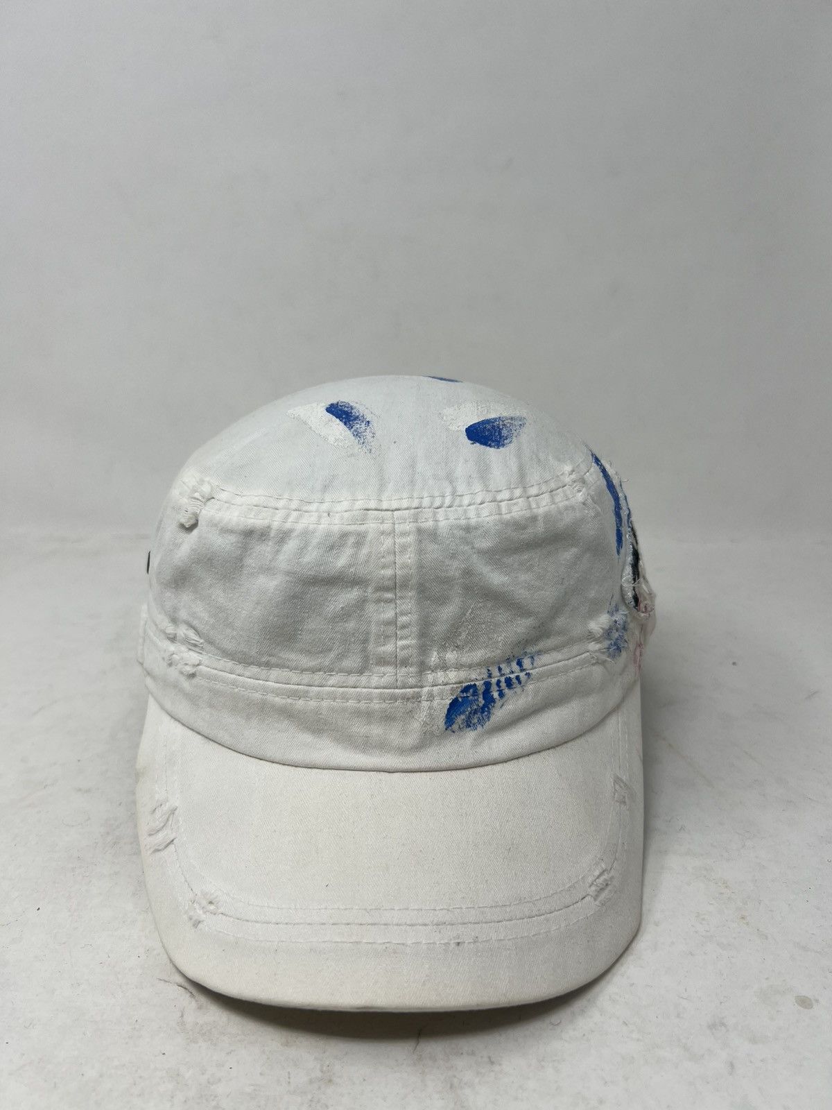 If Six Was Nine Paris Painted Distressed Streetwear Hat Size ONE SIZE - 5 Thumbnail