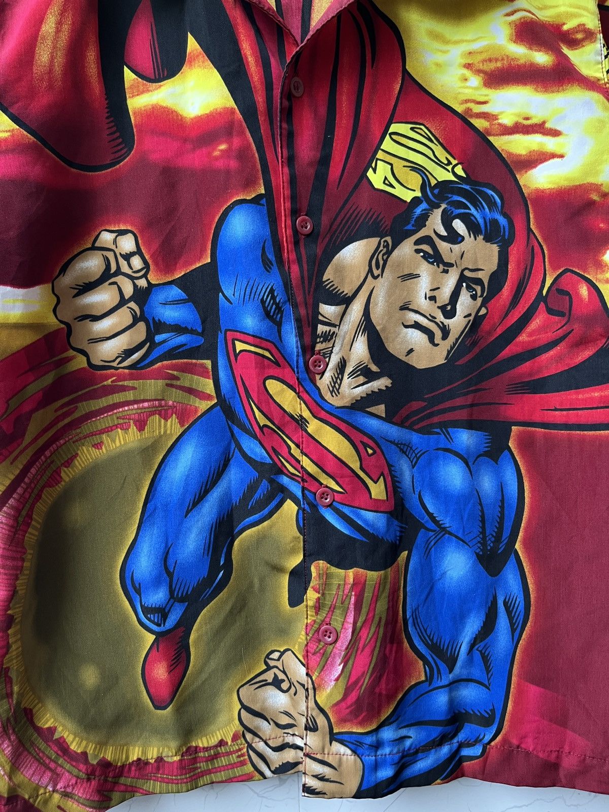 DC Comics Rare Vintage DC Superman Shirt (Warner Bros. Official) Size US S / EU 44-46 / 1 - 2 Thumbnail