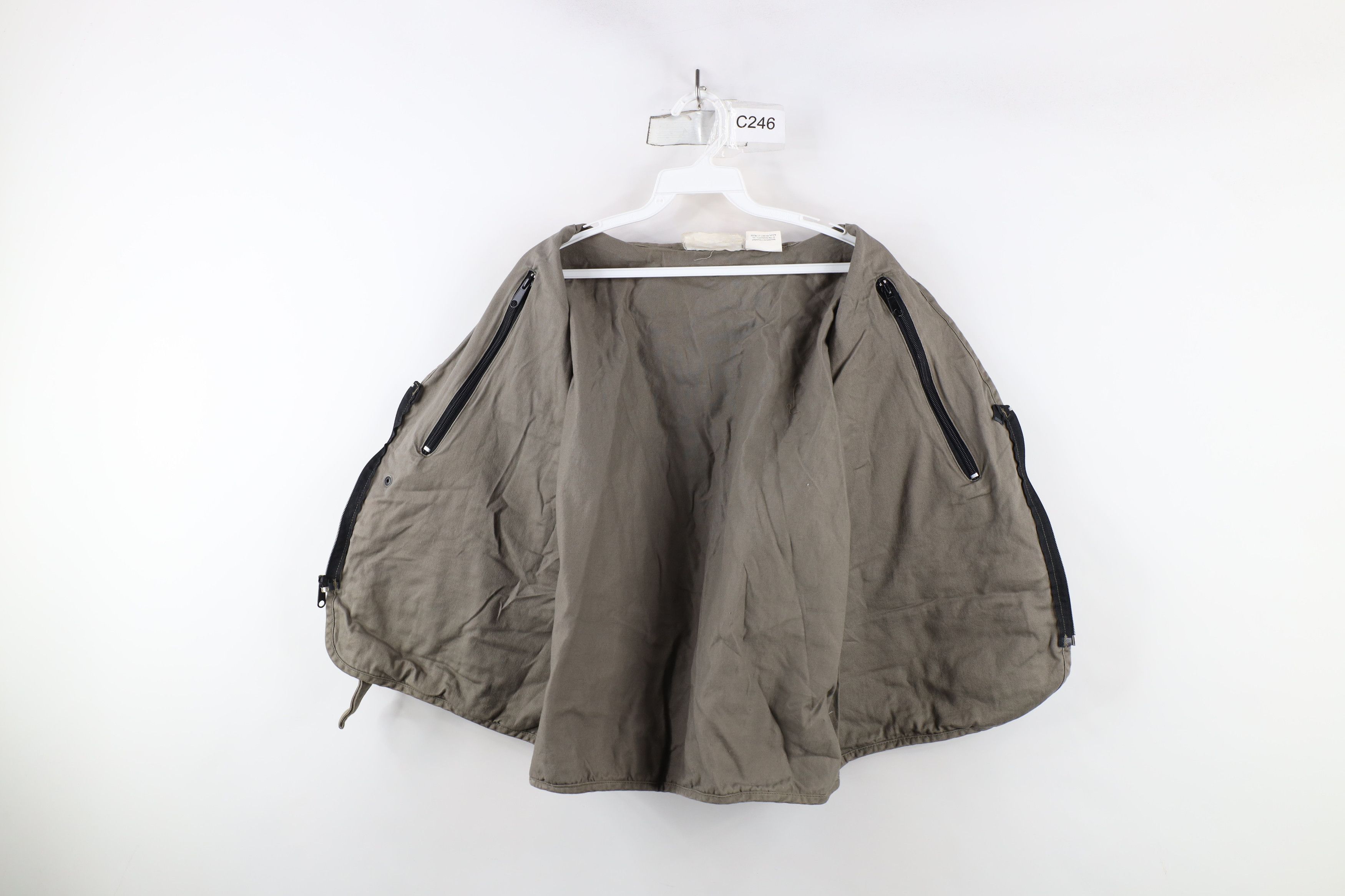 Vintage Vintage 90s Y2K Streetwear Full Zip Tactical Fishing Vest Size US XL / EU 56 / 4 - 11 Thumbnail