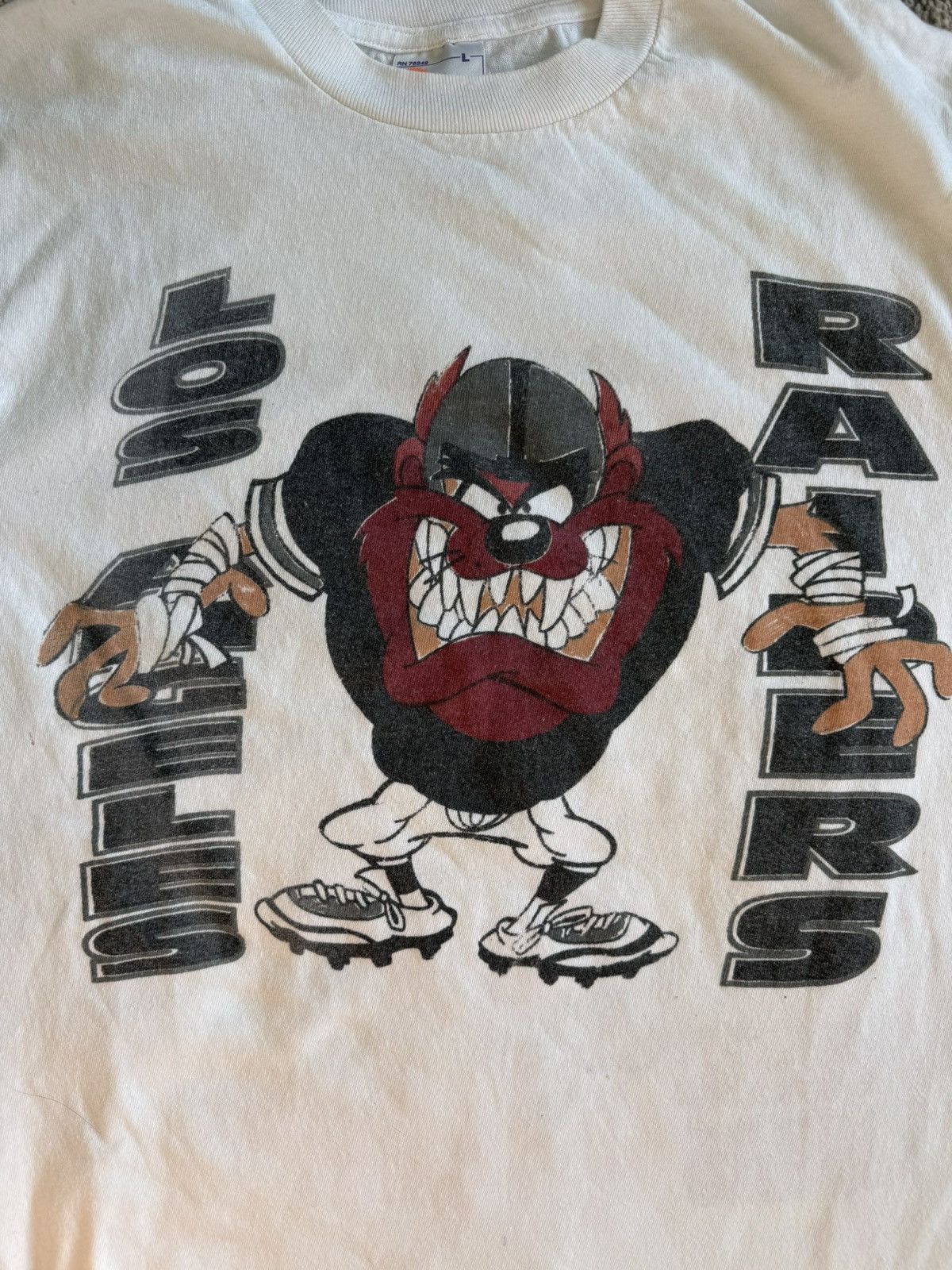 Other Vtg 90s LA Raiders LOONEY TUNES Bootleg Shirt L Grail Size US L / EU 52-54 / 3 - 3 Thumbnail