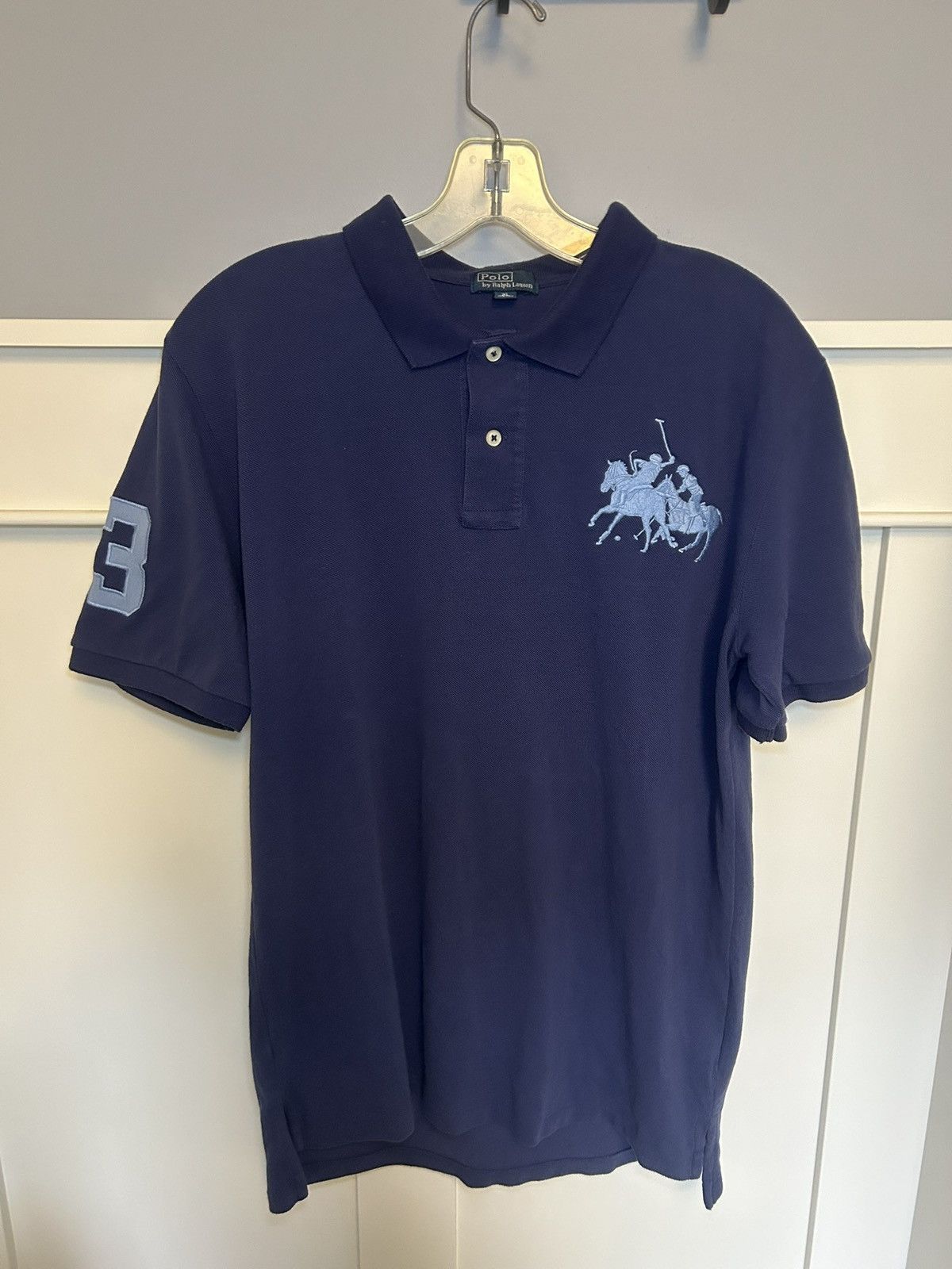 Polo Ralph Lauren Vintage Polo by Ralph Lauren big pony cotton polo Size US XL / EU 56 / 4 - 1 Thumbnail