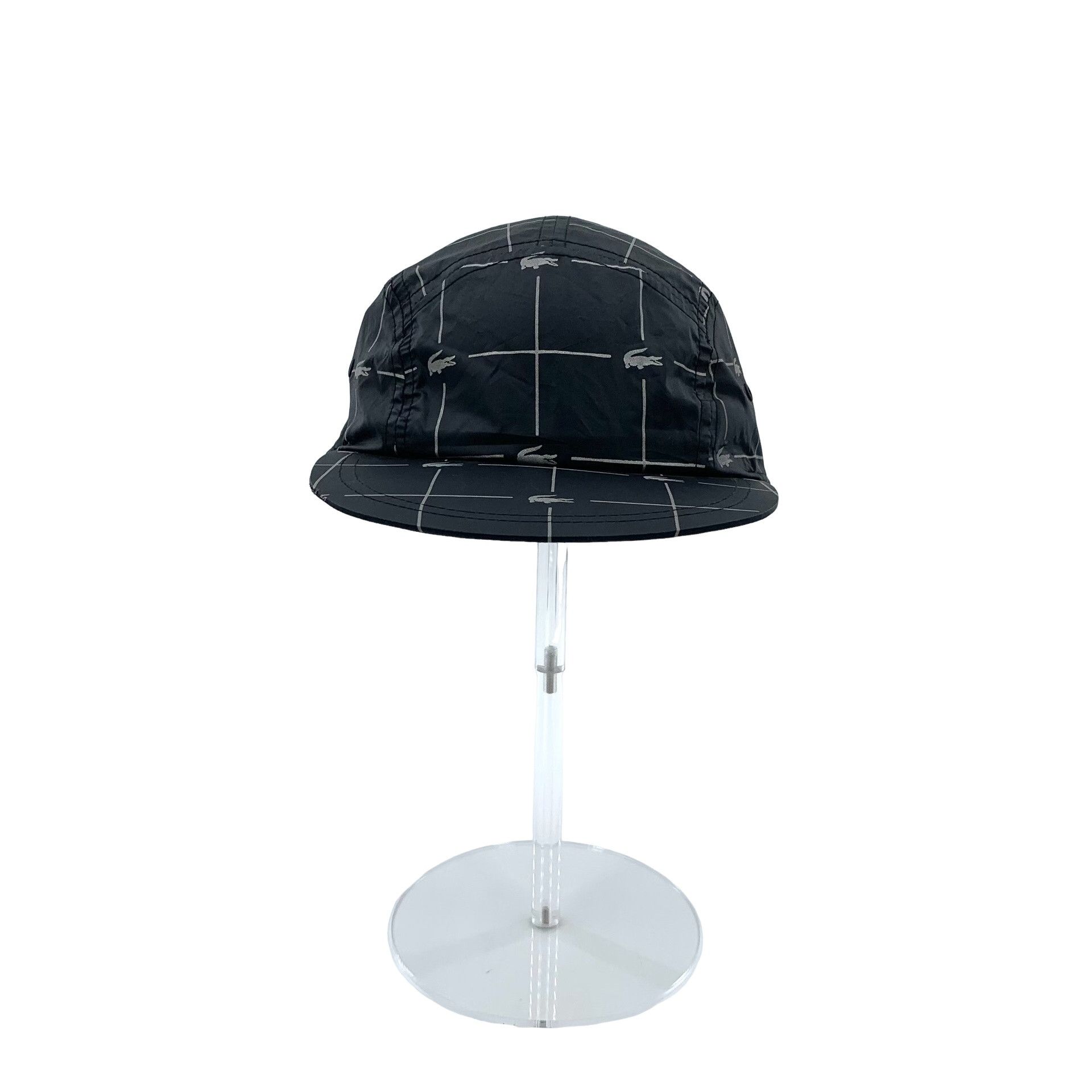 Lacoste × Supreme Supreme x Lacoste Grid Nylon Camp Cap ONE SIZE Size ONE SIZE - 1 Thumbnail