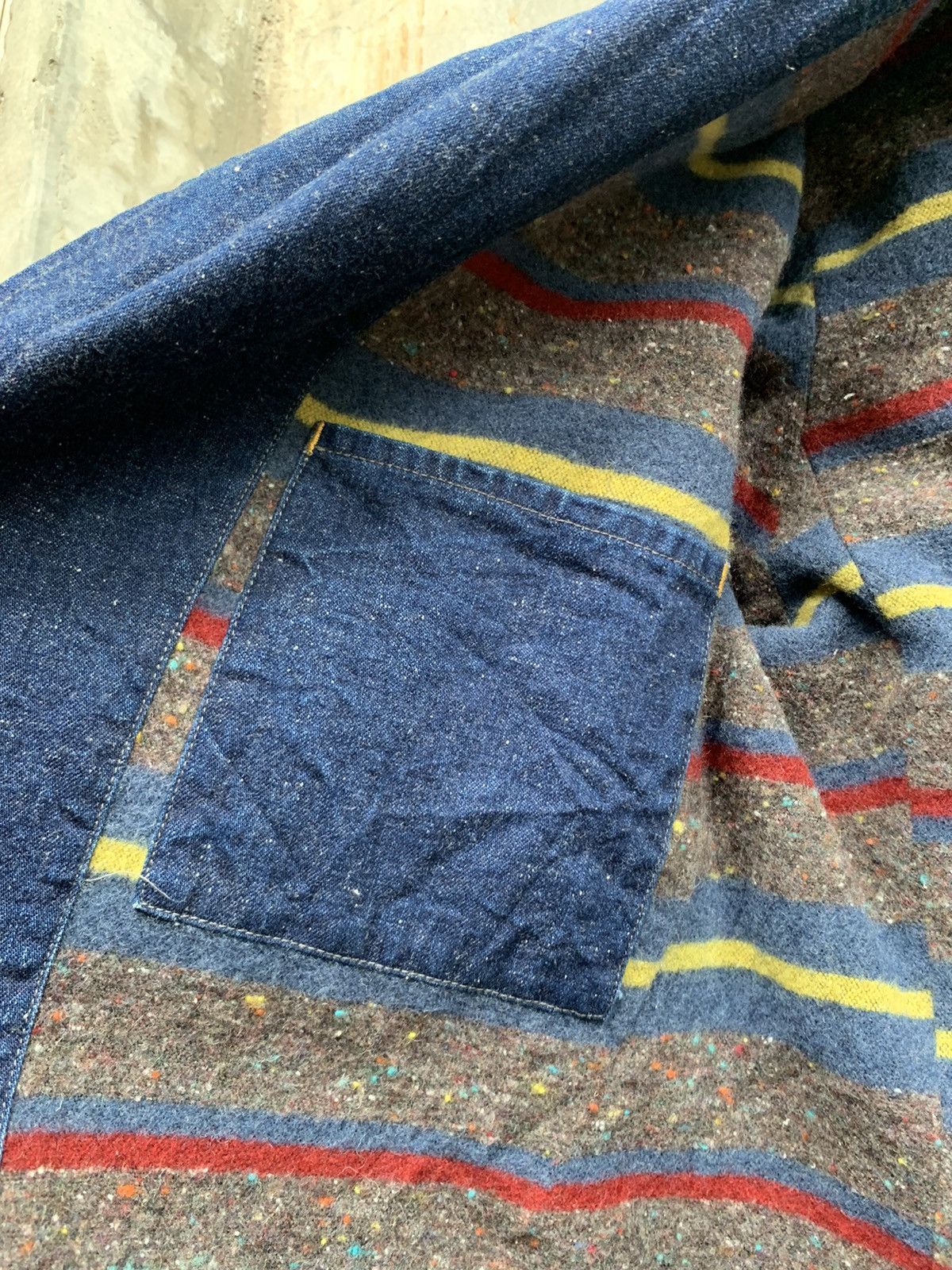 Sugar Cane Vintage Sugar Cane Denim Worker Long Jacket Size US M / EU 48-50 / 2 - 9 Thumbnail