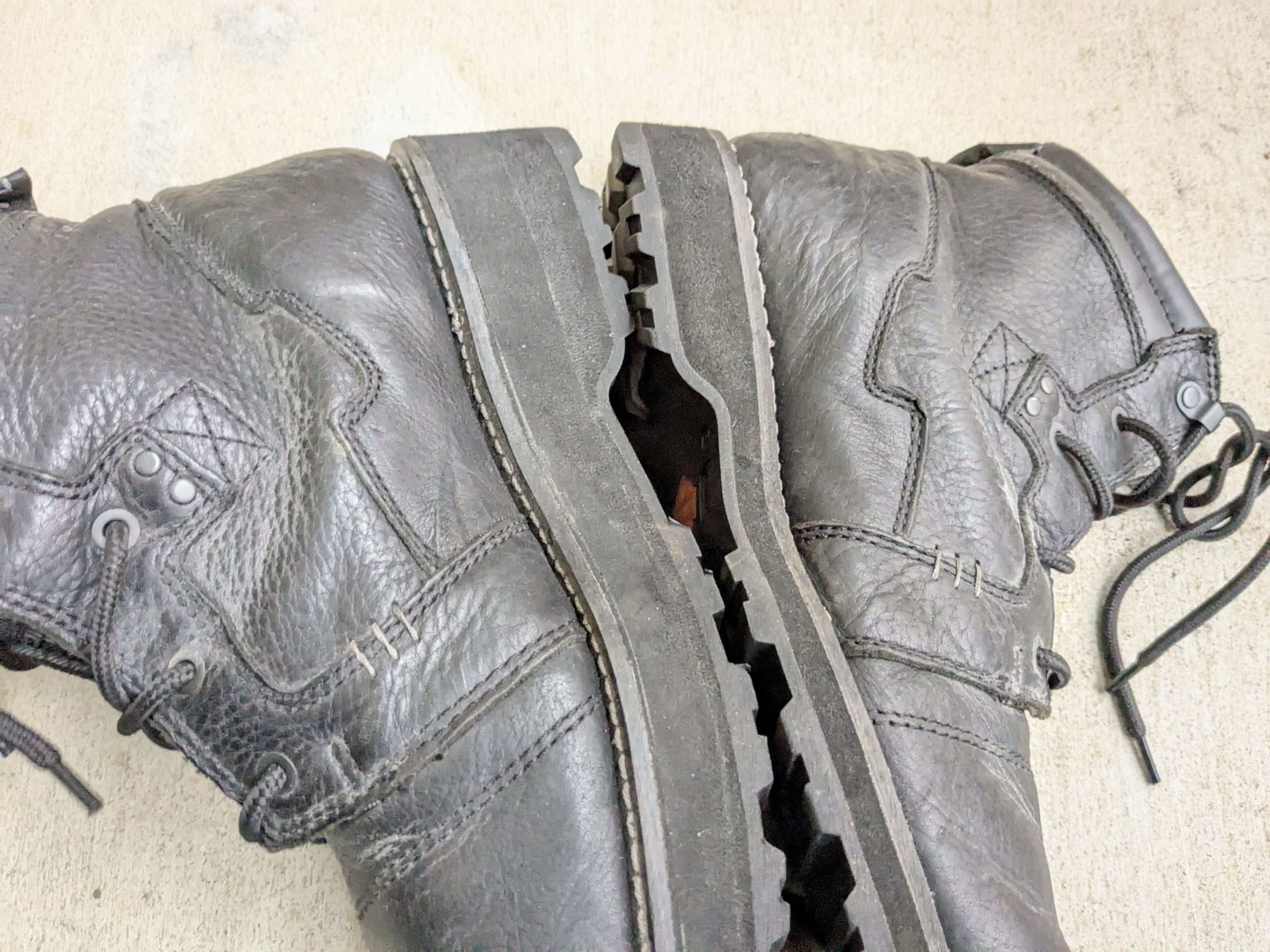Harley Davidson Harley Davidson Motorcycle Boots Black 12 Biker Leather Size US 12 / EU 45 - 9 Thumbnail