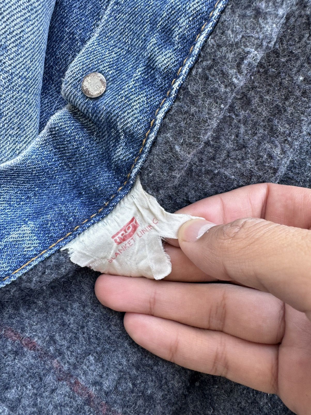 Levi's Levis Late 60s Type 3 Troy Blanket Trucker Size US M / EU 48-50 / 2 - 5 Thumbnail