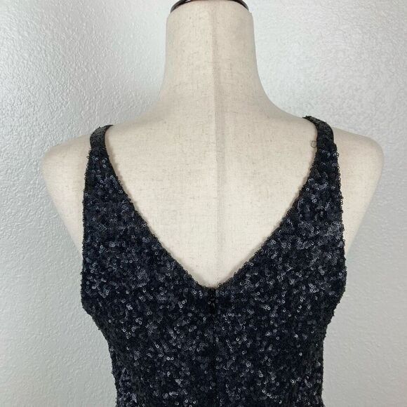 Dress the Population Dress The Population black sequin sheath maxi long dress wo Size L / US 10 / IT 46 - 8 Thumbnail