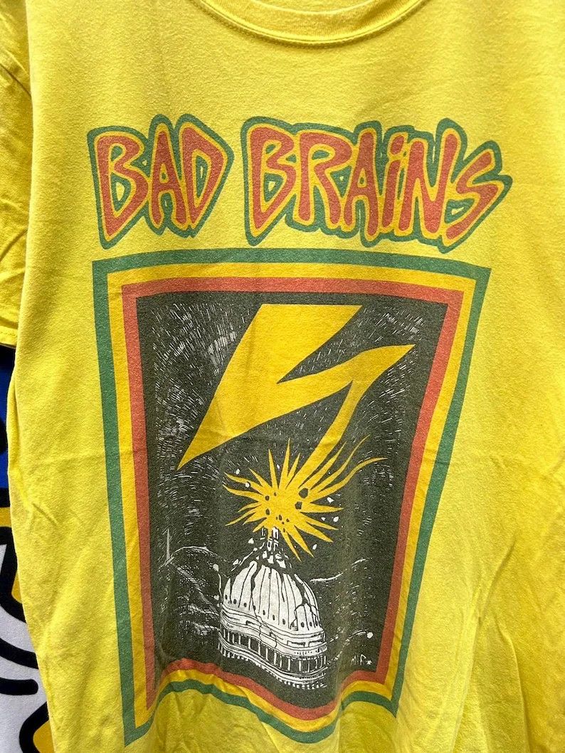 Band Tees Vintage 2000s Bad Brains Band tshirt size L Size US L / EU 52-54 / 3 - 3 Thumbnail