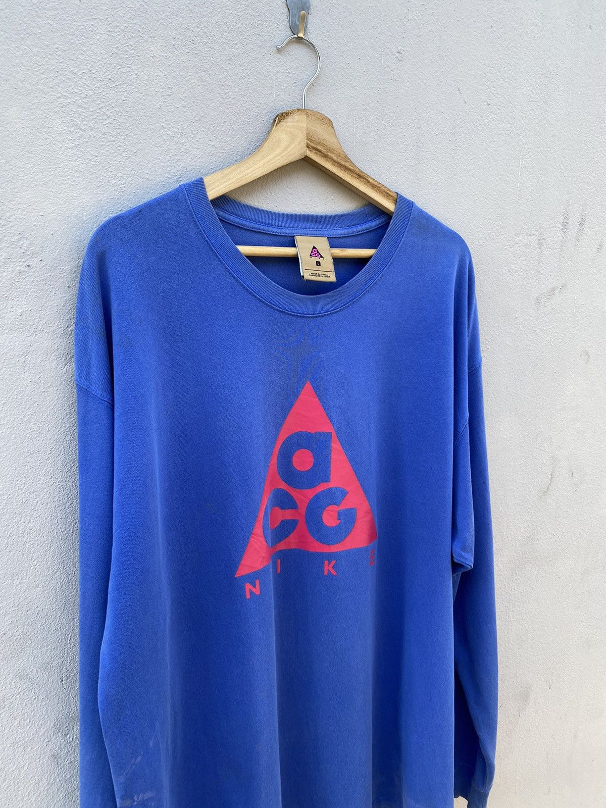 Nike ACG Nike ACG Biglogo Longsleeve Tshirt Size US XL / EU 56 / 4 - 9 Thumbnail