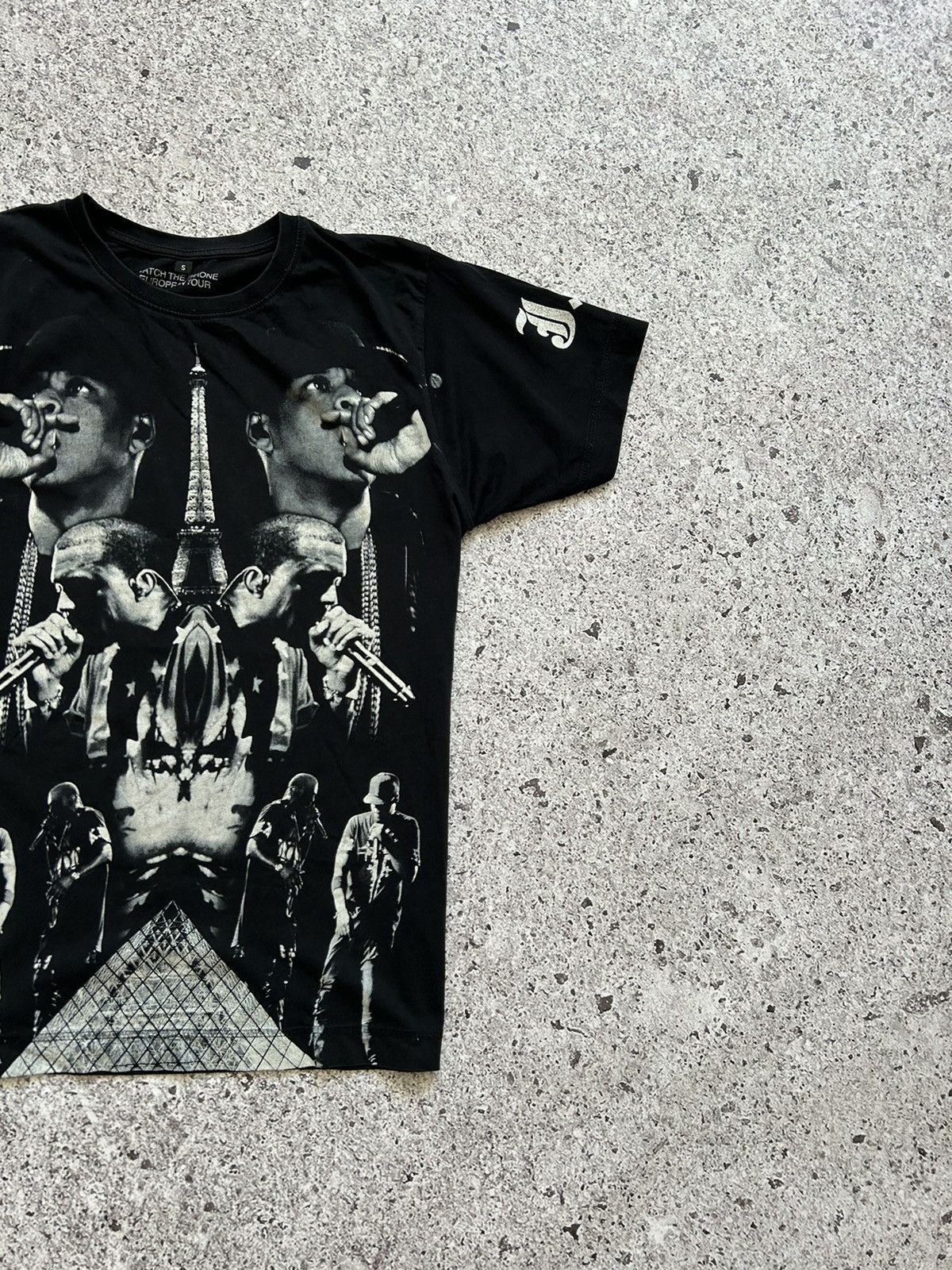 Jay-Z × Kanye West Vintage Kanye West x Jay Z Watch The Throne Europe Tee Size US S / EU 44-46 / 1 - 5 Thumbnail
