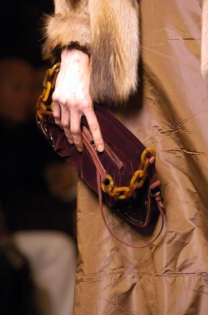 Miu Miu Miu Miu fall 2004 Lambskin Motorcycle Bag Size ONE SIZE - 3 Thumbnail