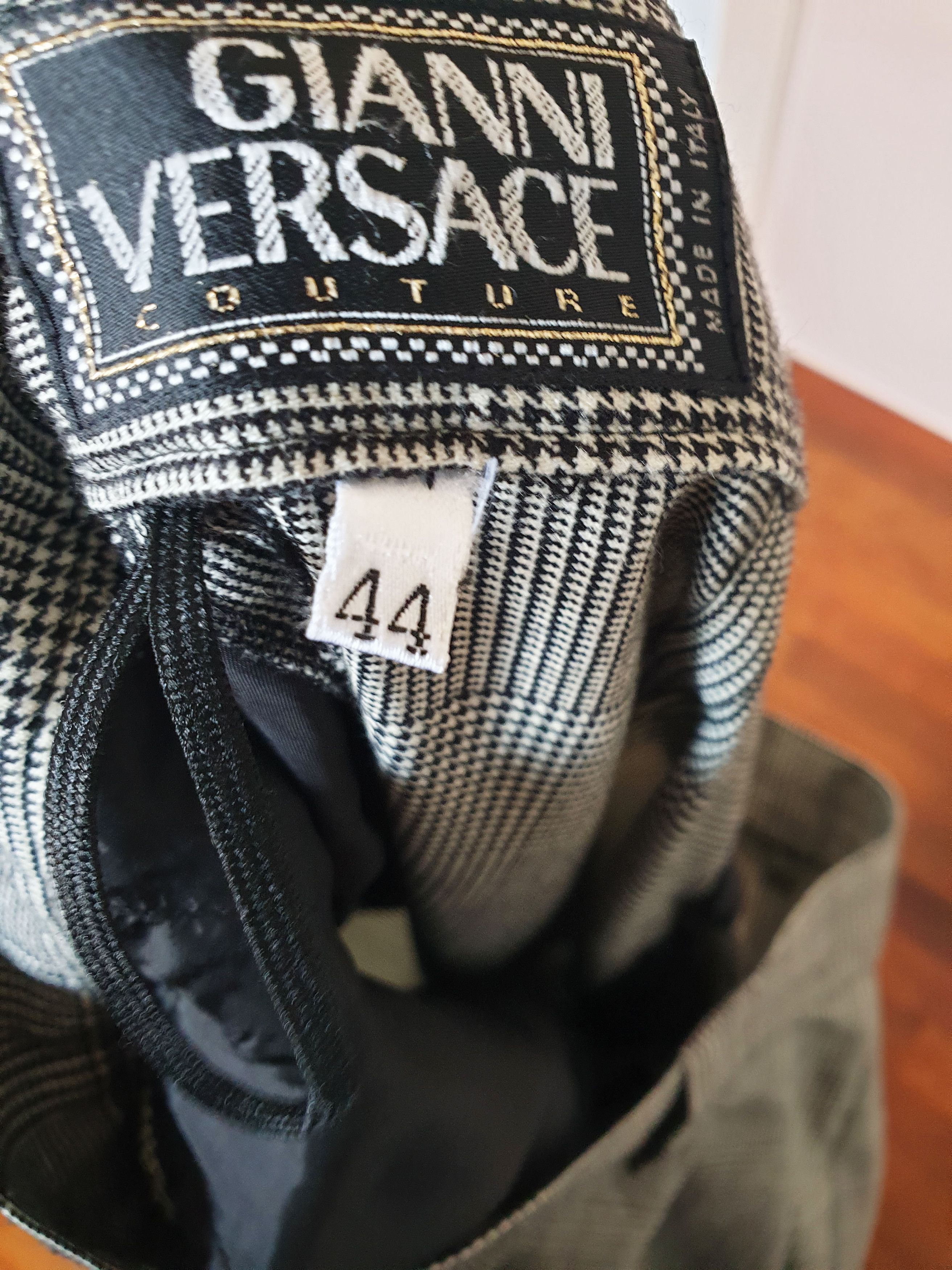 Versace Gianni Versace Vintage Suit Set Blazer tailleur Trousers Size M / US 6-8 / IT 42-44 - 7 Thumbnail