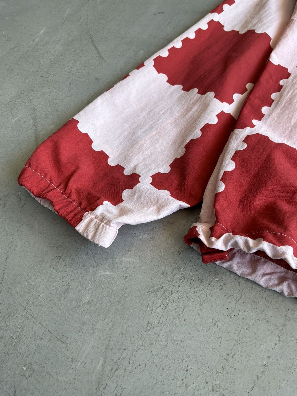 Louis Vuitton × Nigo Louis Vuitton x Human Made Red & White Checkered Windbreaker Size US M / EU 48-50 / 2 - 13 Thumbnail