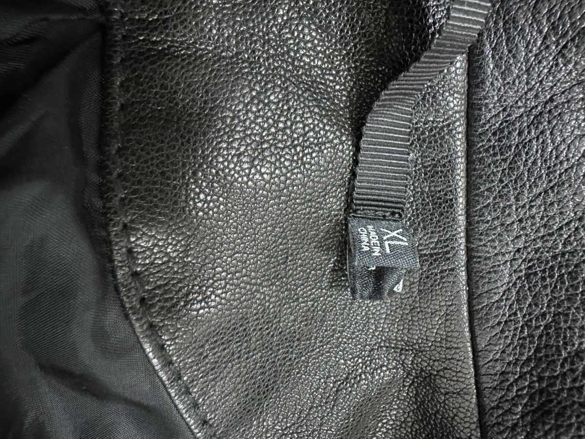 Blk Dnm BLK DNM Leather Biker Jacket XL Motorcycle Size US XL / EU 56 / 4 - 15 Thumbnail
