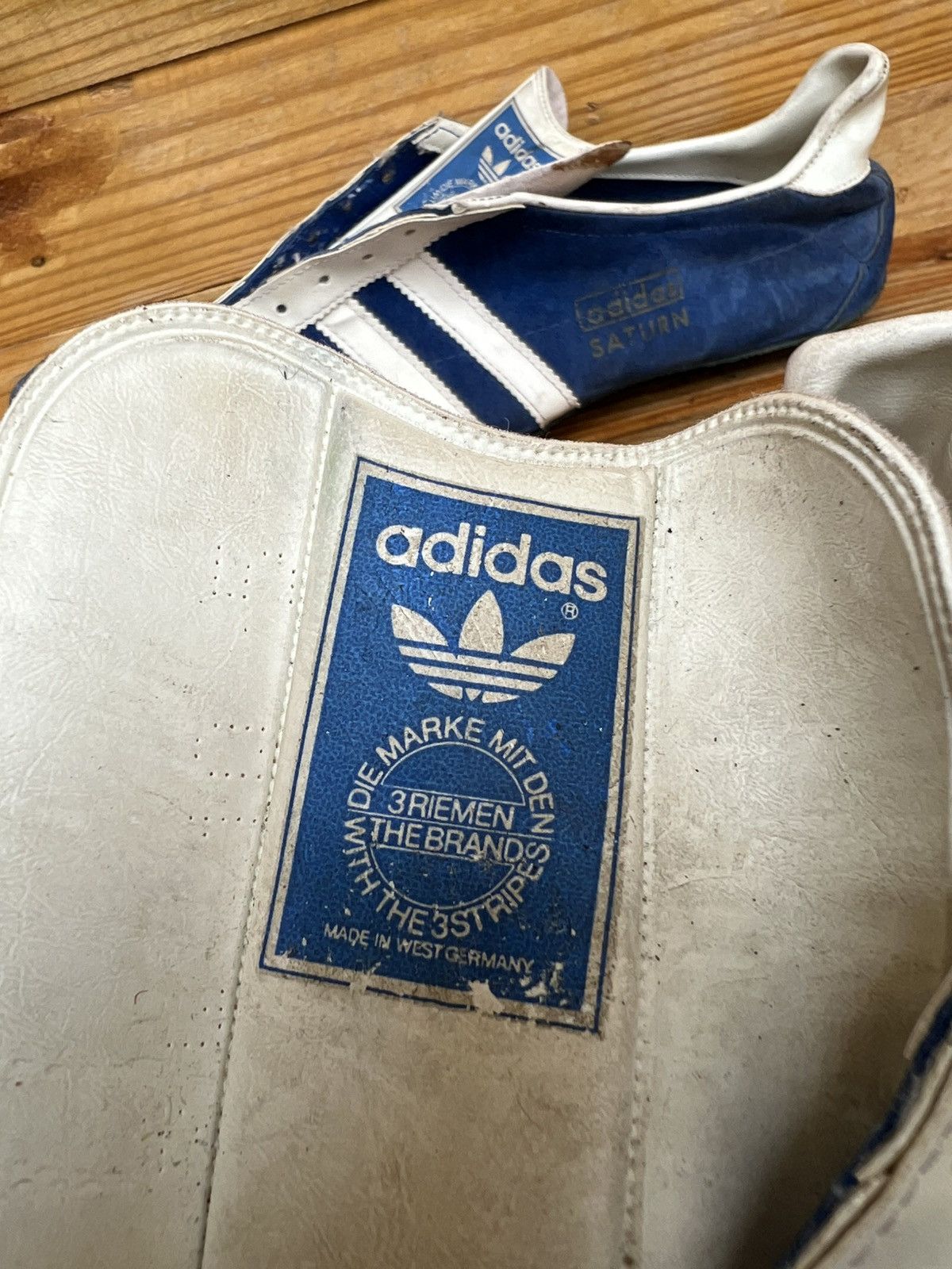 Adidas Adidas Track & Field Blue Fire Comet Made in West Germany Size US 10.5 / EU 43-44 - 22 Thumbnail