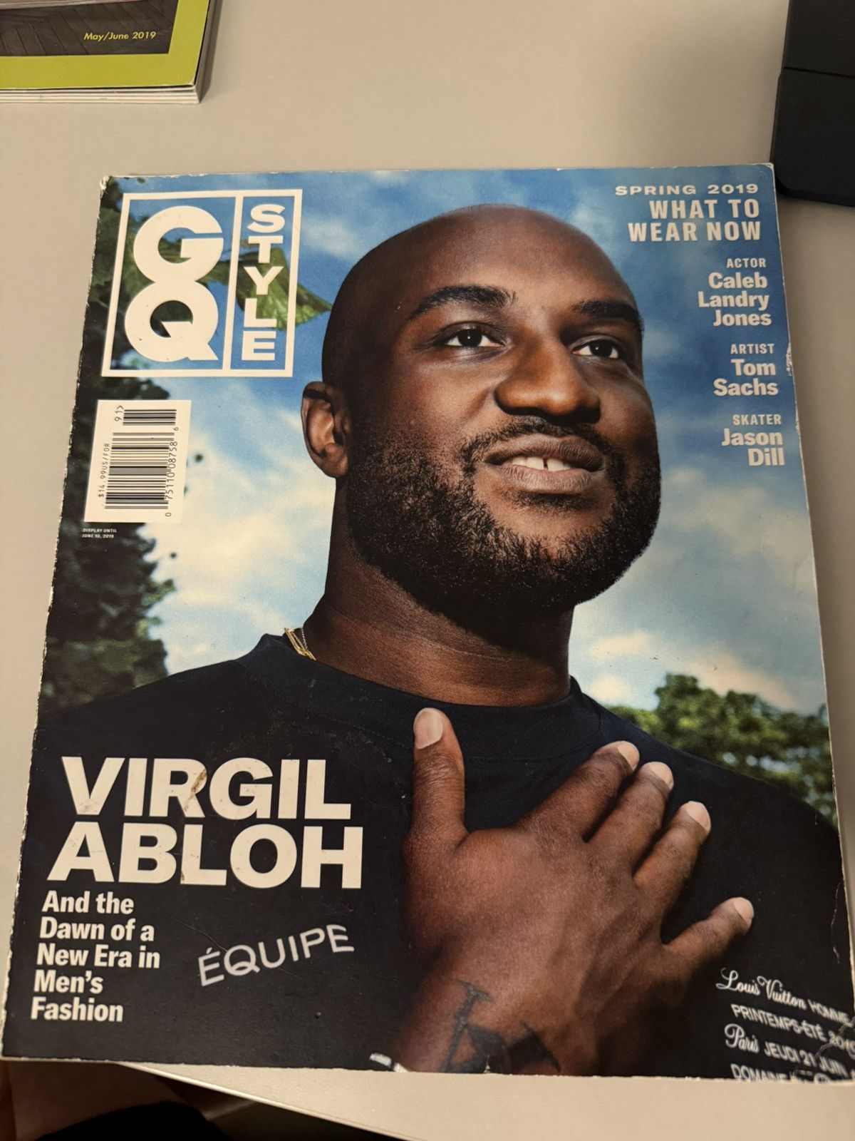 Virgil Abloh GQ Virgil Abloh Magazine Size ONE SIZE - 1 Thumbnail
