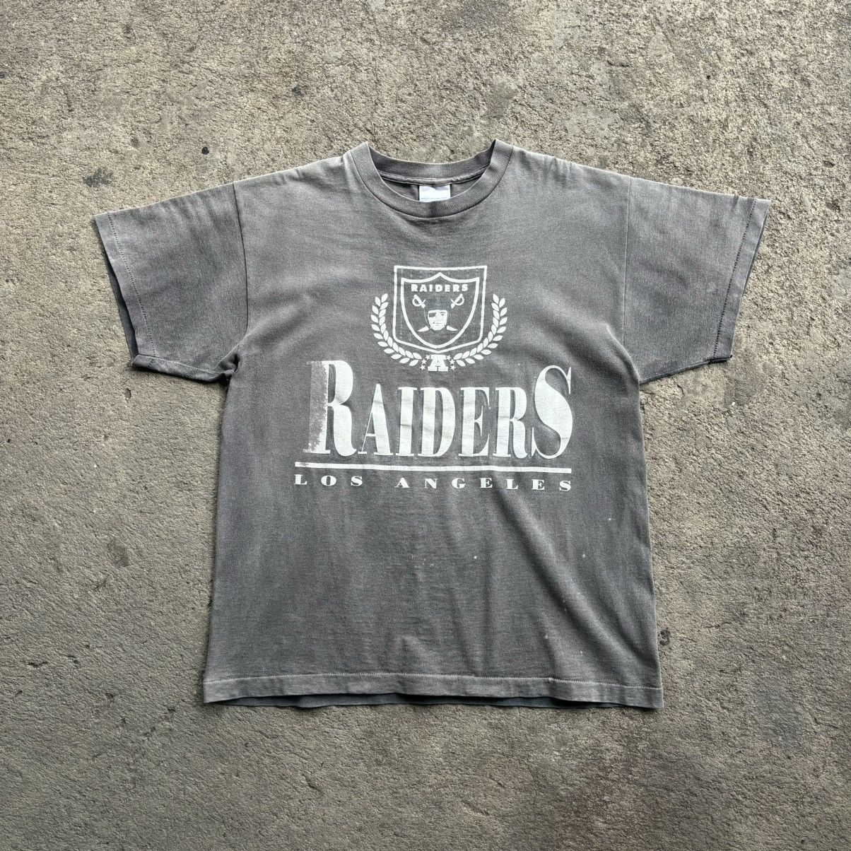 NFL × Vintage VINTAGE RAIDERS 1992 SUN FADED SHIRT Size US XL / EU 56 / 4 - 1 Thumbnail