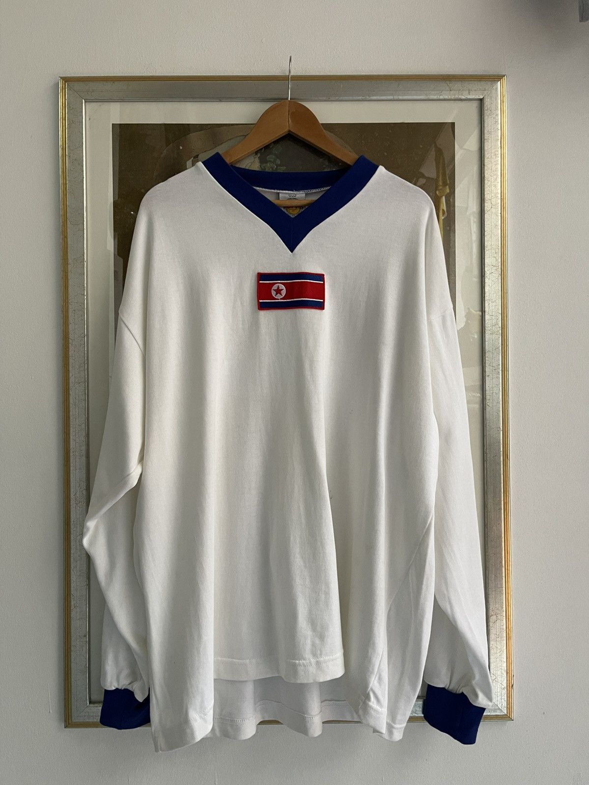 Toffs Vintage North Korea Toffs Jersey 90s Paak Doo Ik Size US XXL / EU 58 / 5 - 1 Thumbnail