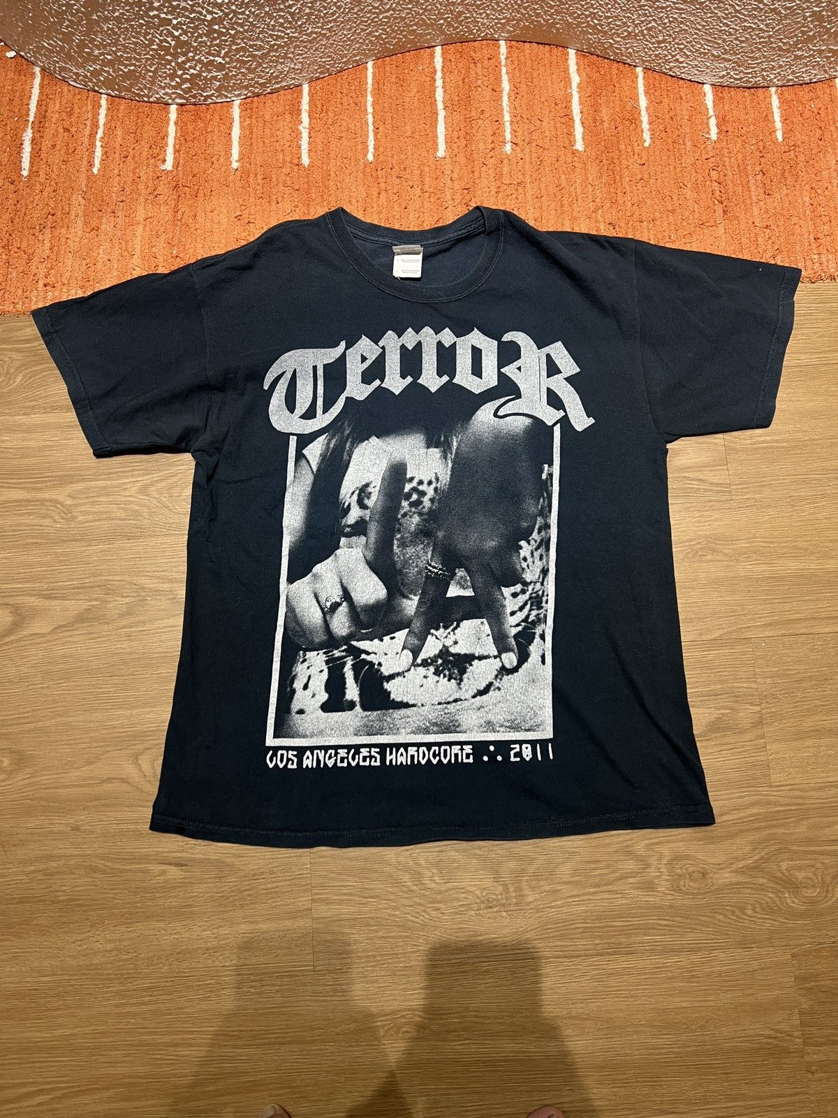 Band Tees TERROR los angeles hardcore 2011 vintage tshirt Size US L / EU 52-54 / 3 - 2 Thumbnail