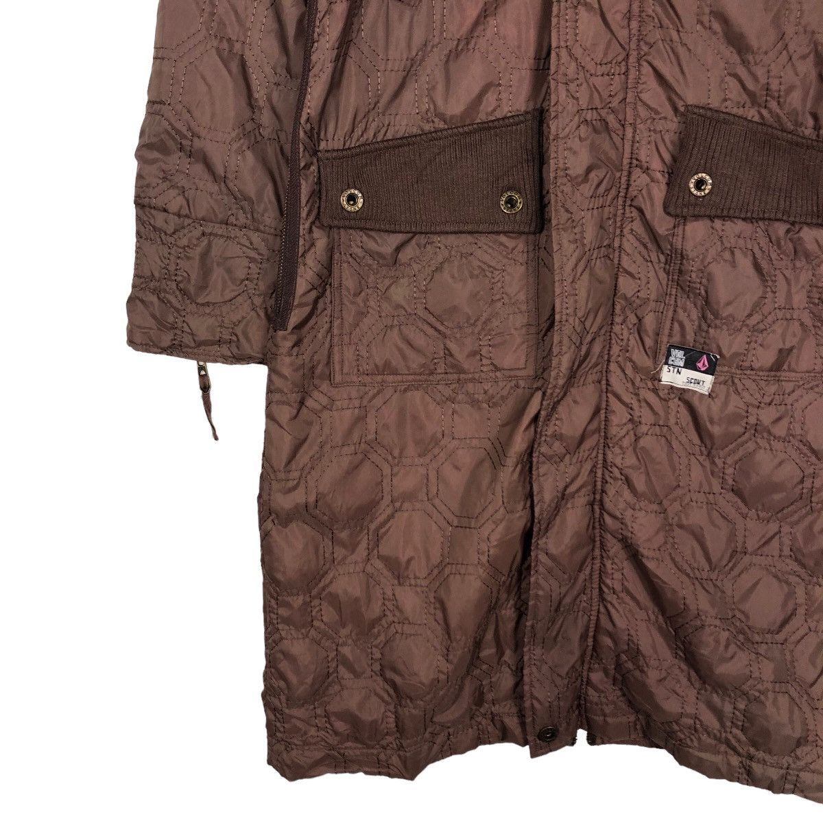 Japanese Brand 🔥Light Puffer Down Long Jacket Volcom Scout 1991 10001 Size US S / EU 44-46 / 1 - 4 Thumbnail