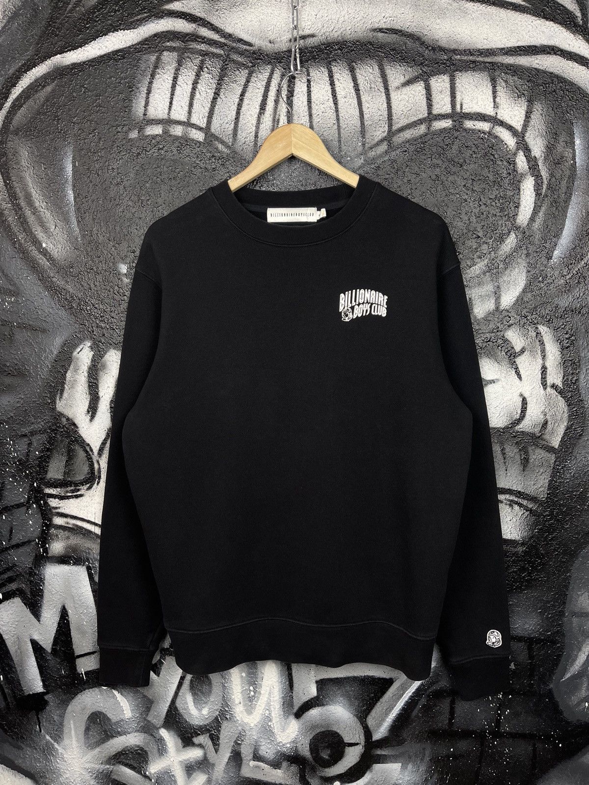 Billionaire Boys Club Billionaire Boys Club BBC Black Cotton Sweatshirt Size M Size US M / EU 48-50 / 2 - 3 Thumbnail