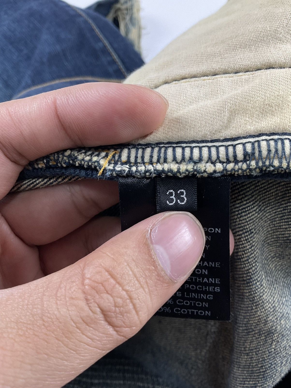Balmain Balmain Distressed Biker Denim Size US 33 - 10 Thumbnail