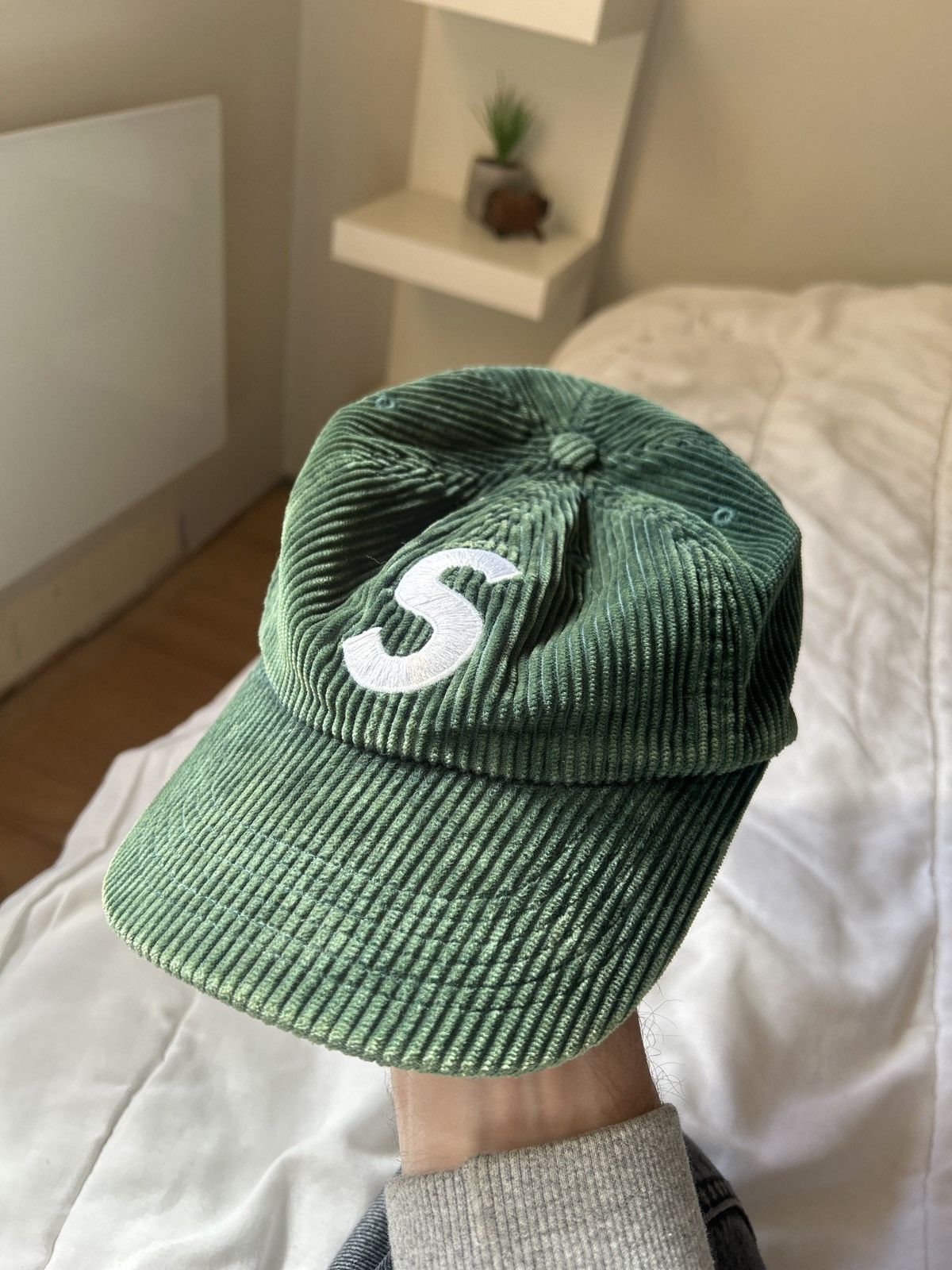 Supreme Corduroy S Logo 6 Panel Hat | Grailed