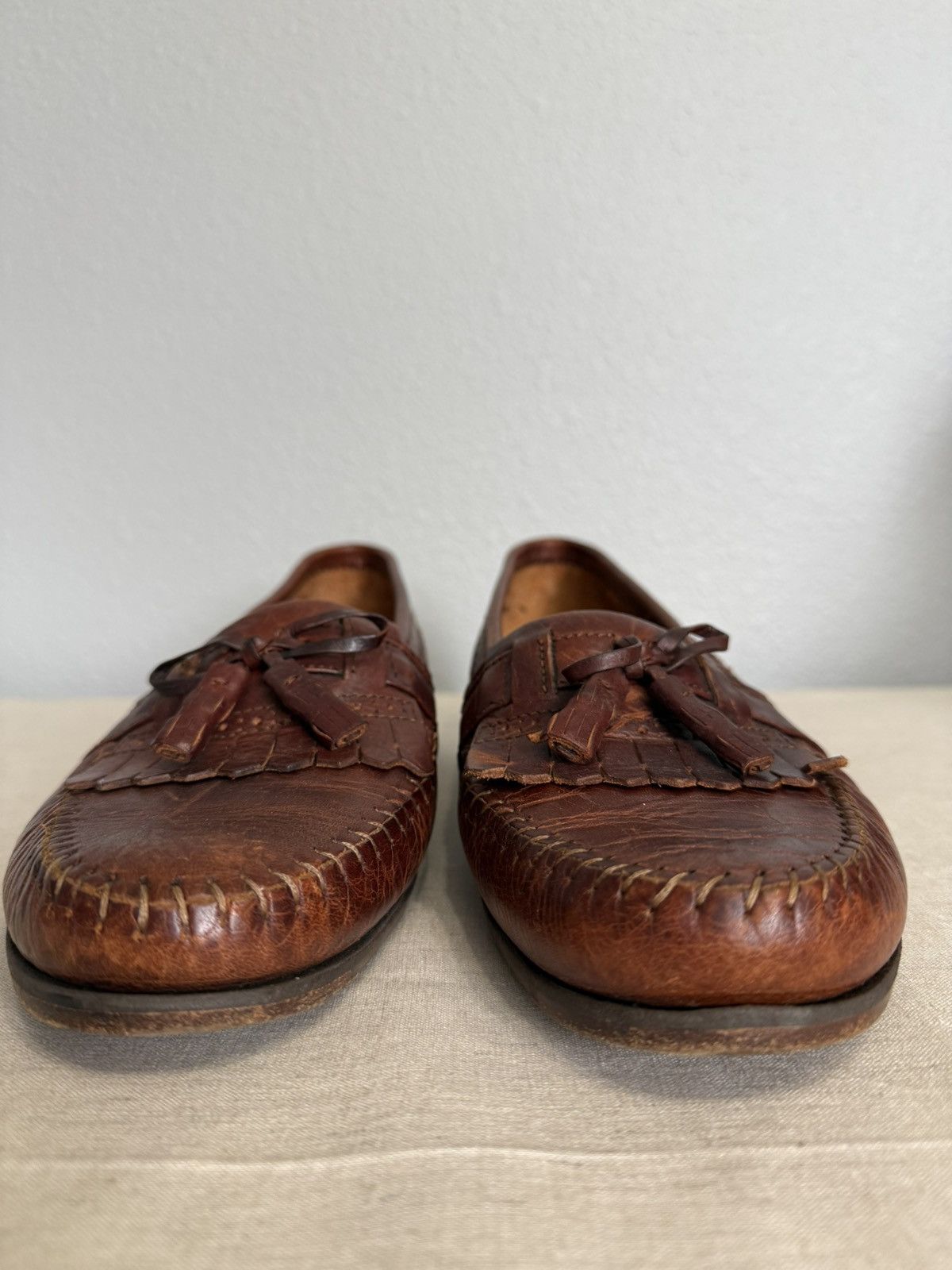 Designer Vito Rufalo Mens Loafers All Leather US 10 Size US 10 / EU 43 - 6 Thumbnail