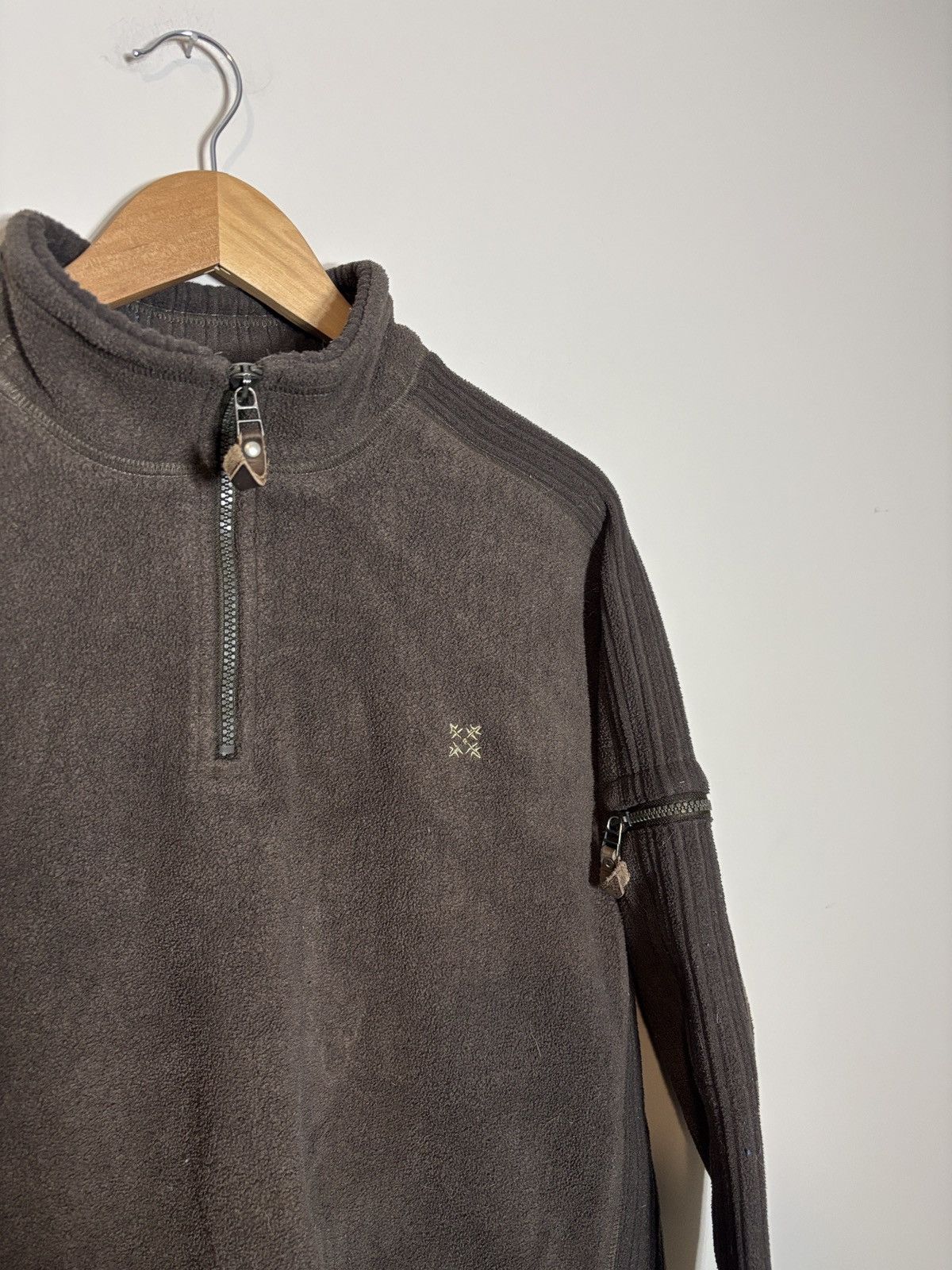 Oxbow Vintage Oxbow Fleece Y2K Surf Gorpcore Brown XL Size US XL / EU 56 / 4 - 2 Thumbnail