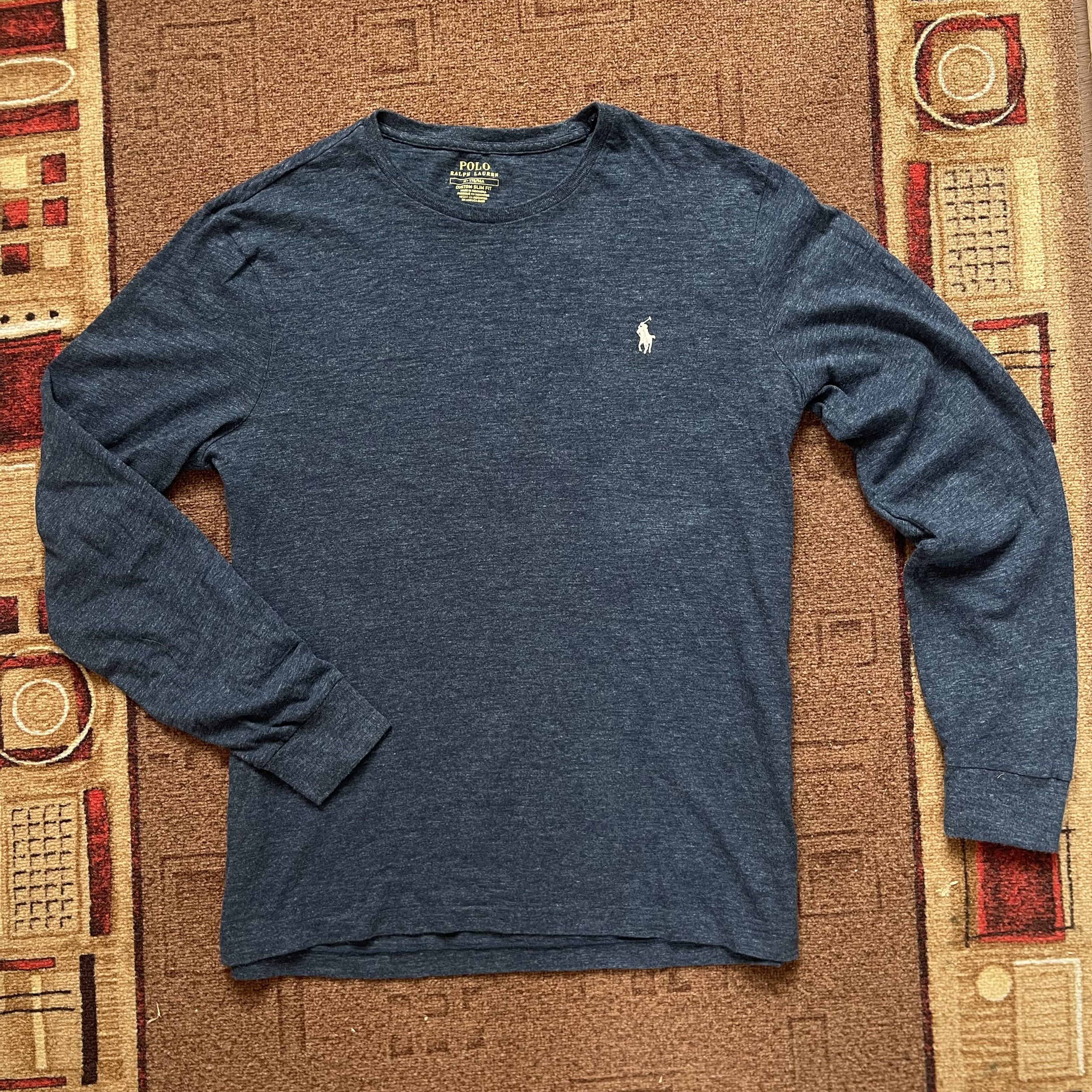Polo Ralph Lauren Mens T Shirt Long Sleeve Polo Ralph Lauren Size M Size US M / EU 48-50 / 2 - 1 Thumbnail