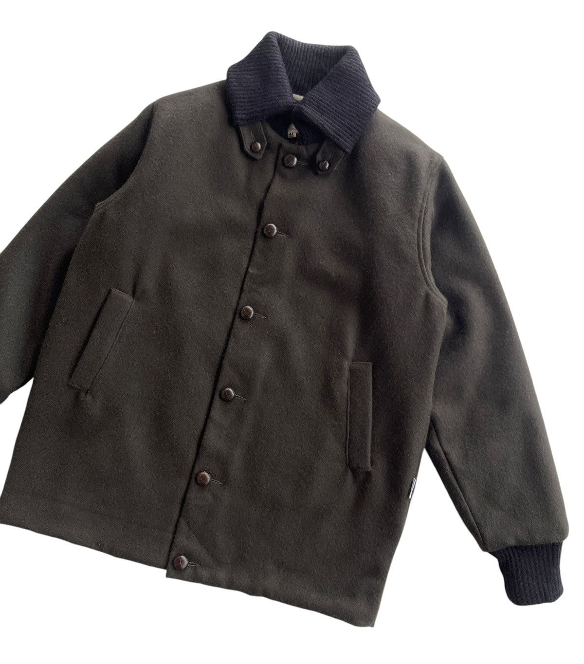 Yarmo Yarmo Donkey Coat Melton Jacket Quilted Size US L / EU 52-54 / 3 - 6 Thumbnail