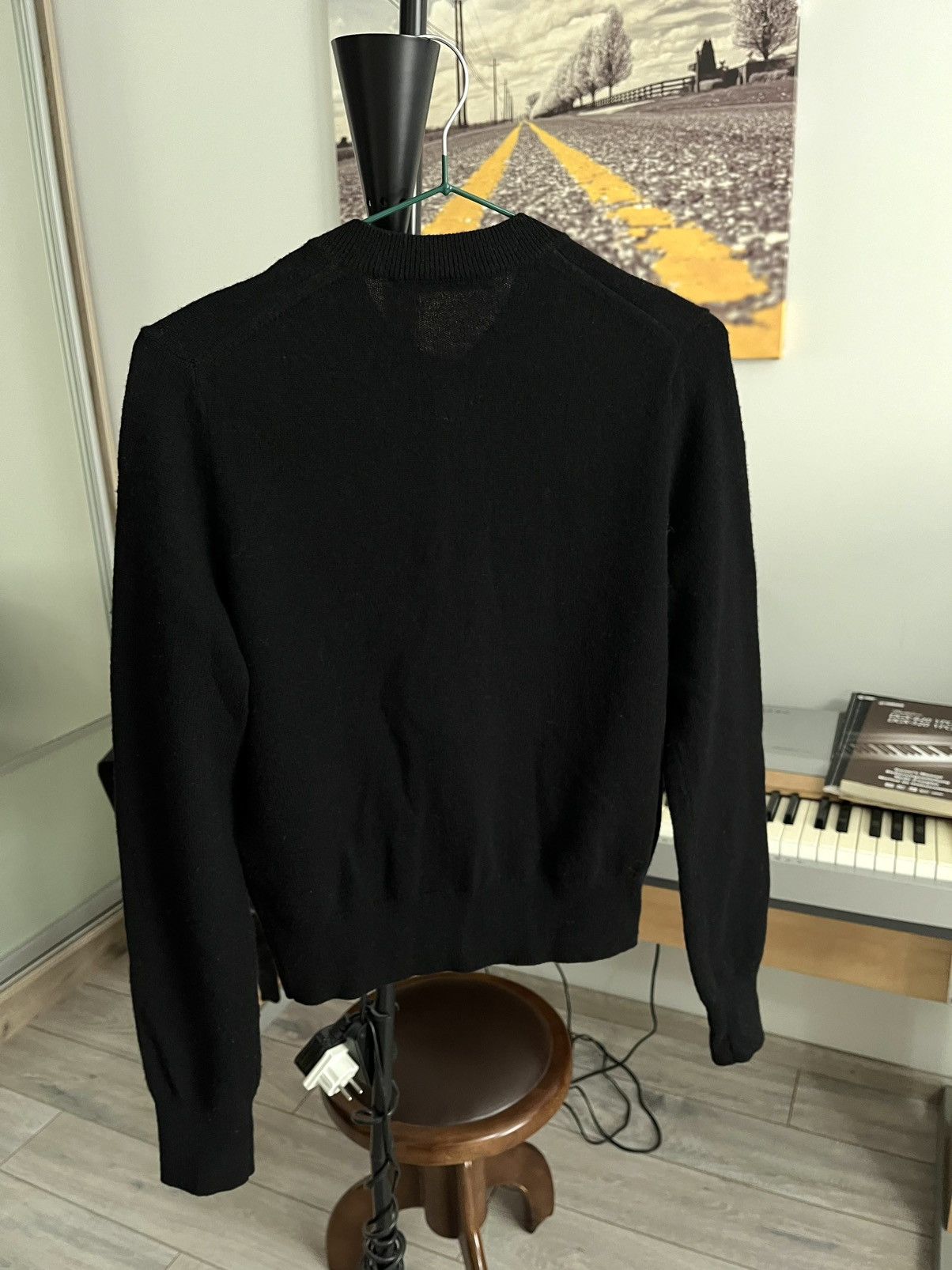 Acne Studios KEVA FACE SLIM FIT CARDIGAN acne studios Size XXS / US 00 / IT 34 - 2 Thumbnail