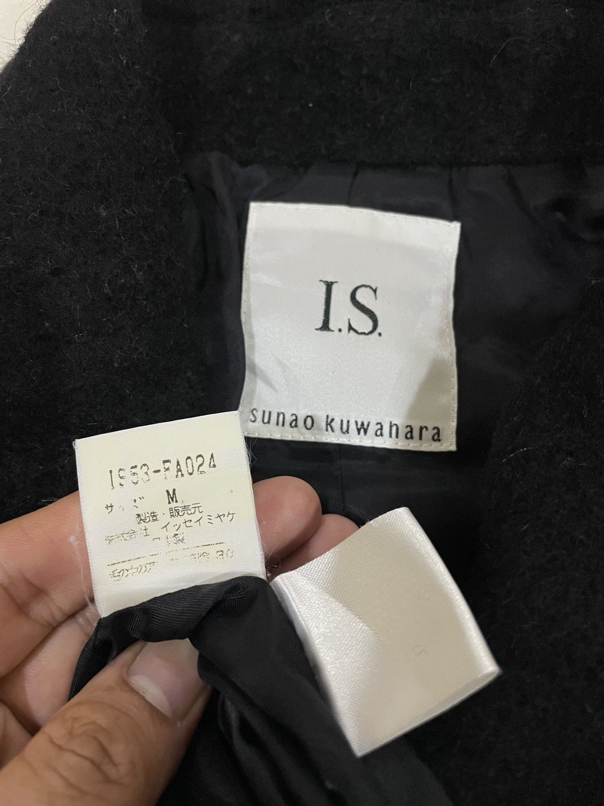 Issey Miyake Vintage Issey Miyake Sunao Kuwahara Wool Coat Size US M / EU 48-50 / 2 - 5 Thumbnail