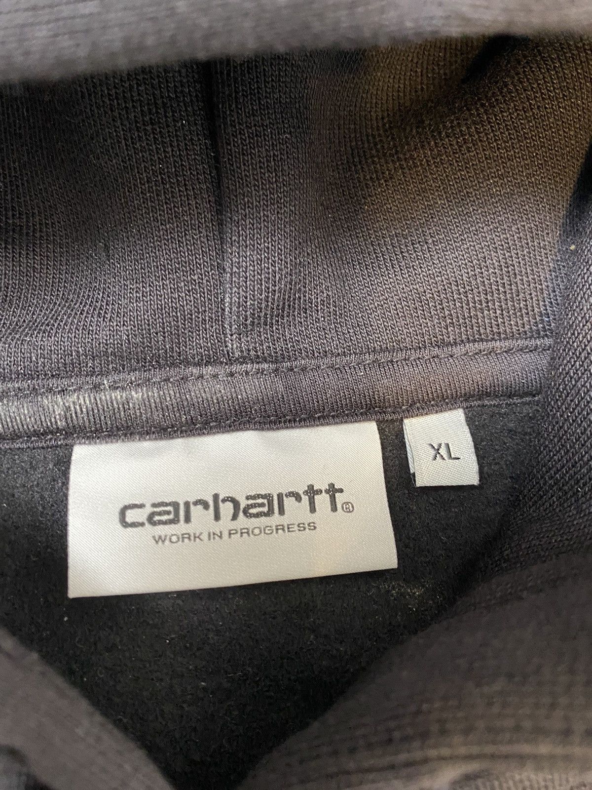 Carhartt Wip Willes Carhartt Wip sweatshirt size XL black with new back Size US XL / EU 56 / 4 - 5 Thumbnail