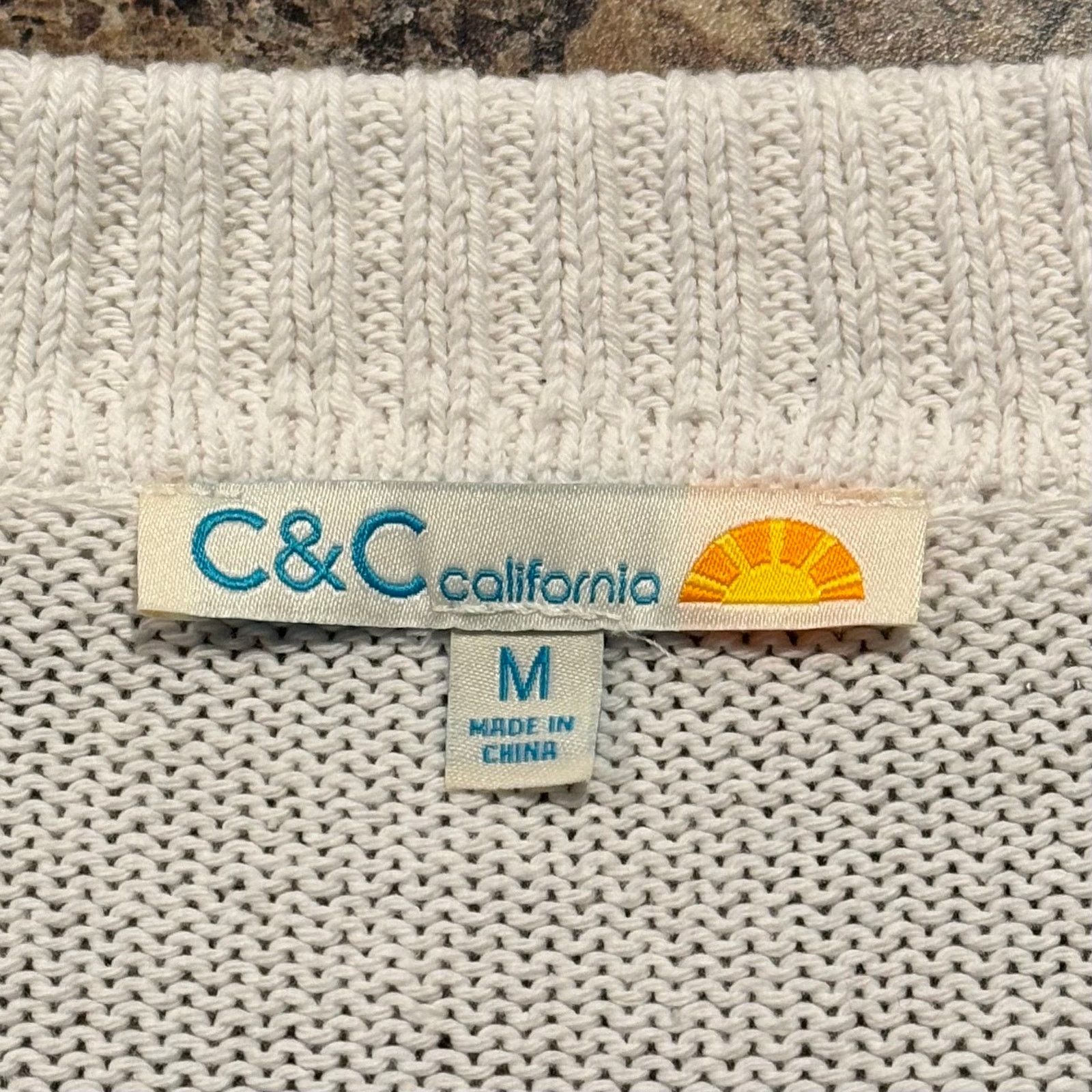 Other NWT C&C California Sweater Stripe Coastal Preppy White M Size M / US 6-8 / IT 42-44 - 4 Thumbnail